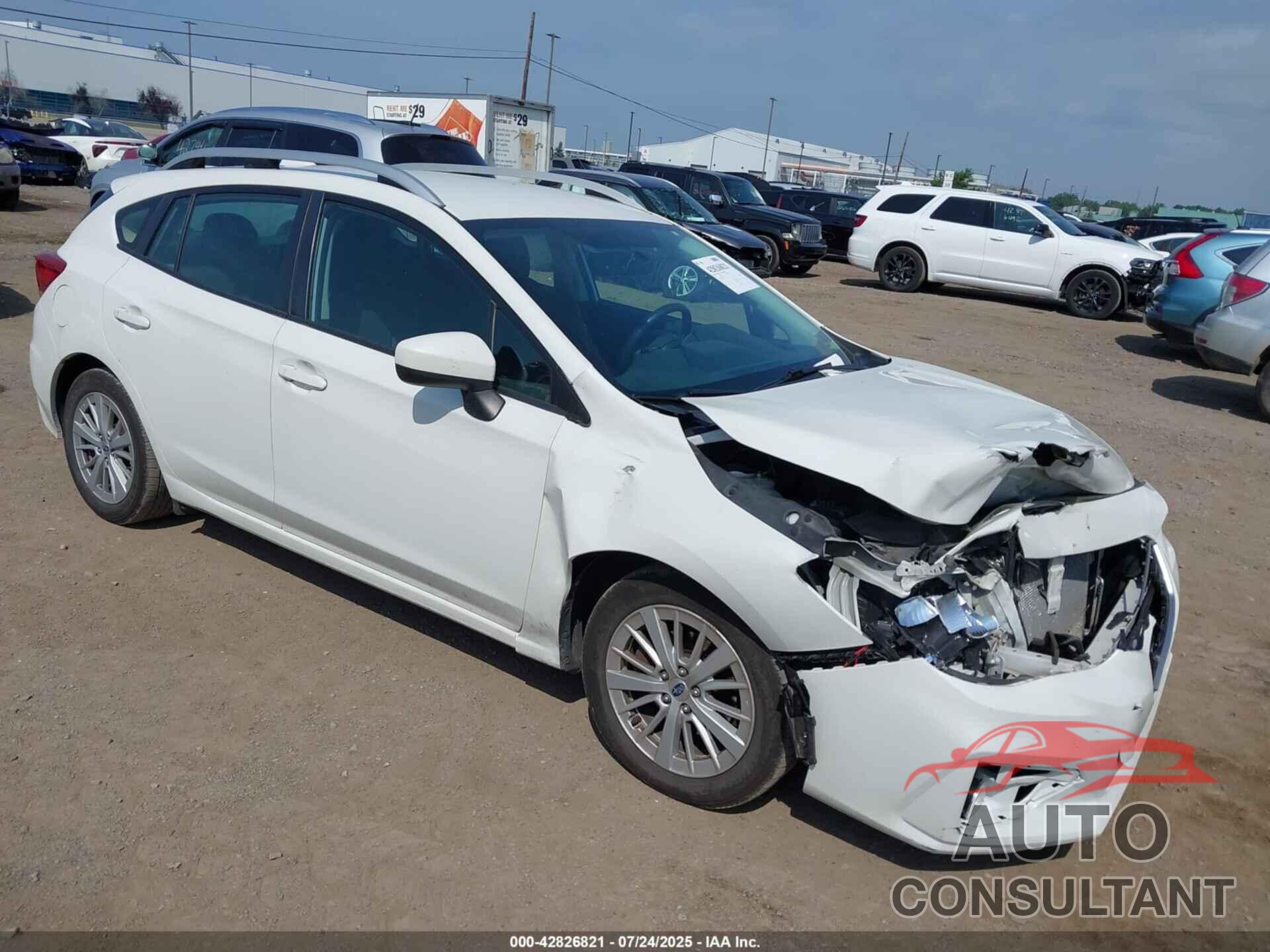 SUBARU IMPREZA 2017 - 4S3GTAB65H3716576