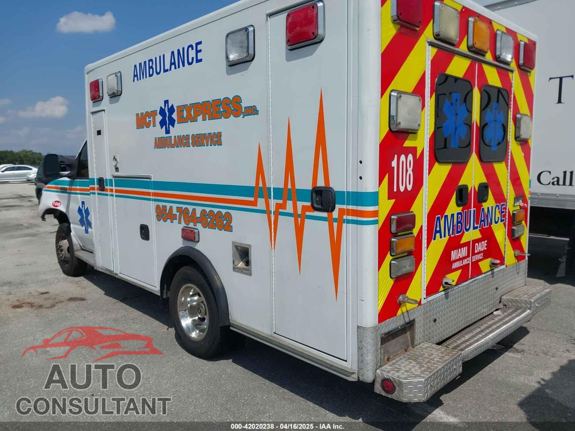 FORD E-350 CUTAWAY 2016 - 1FDWE3FS0GDC32389