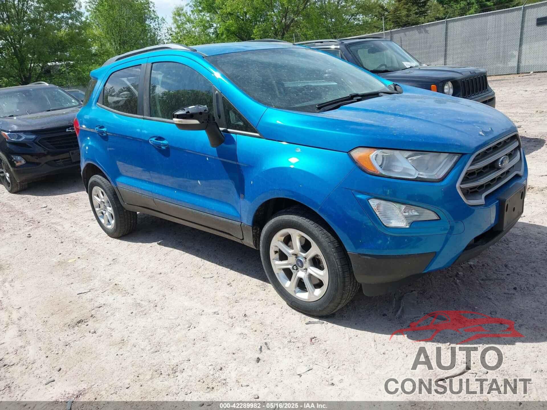 FORD ECOSPORT 2019 - MAJ6S3GL5KC276378