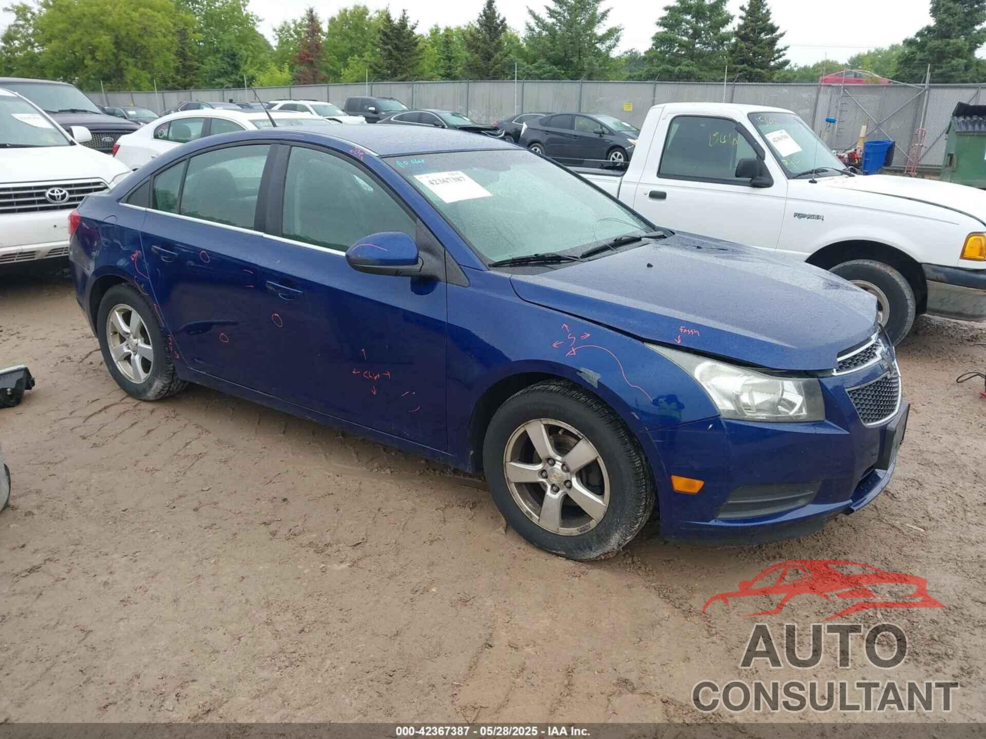 CHEVROLET CRUZE 2012 - 1G1PL5SC3C7106196