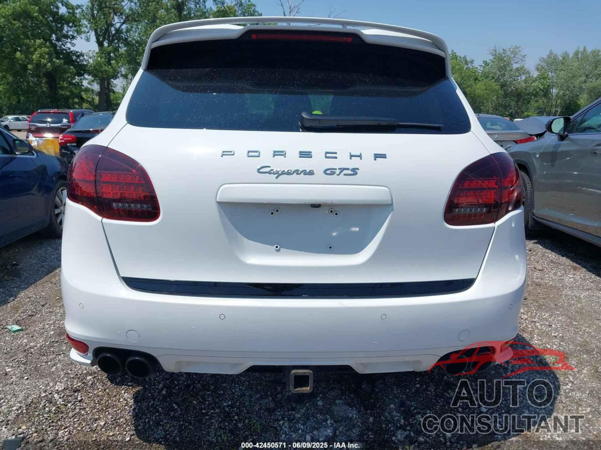 PORSCHE CAYENNE 2013 - WP1AD2A29DLA78798