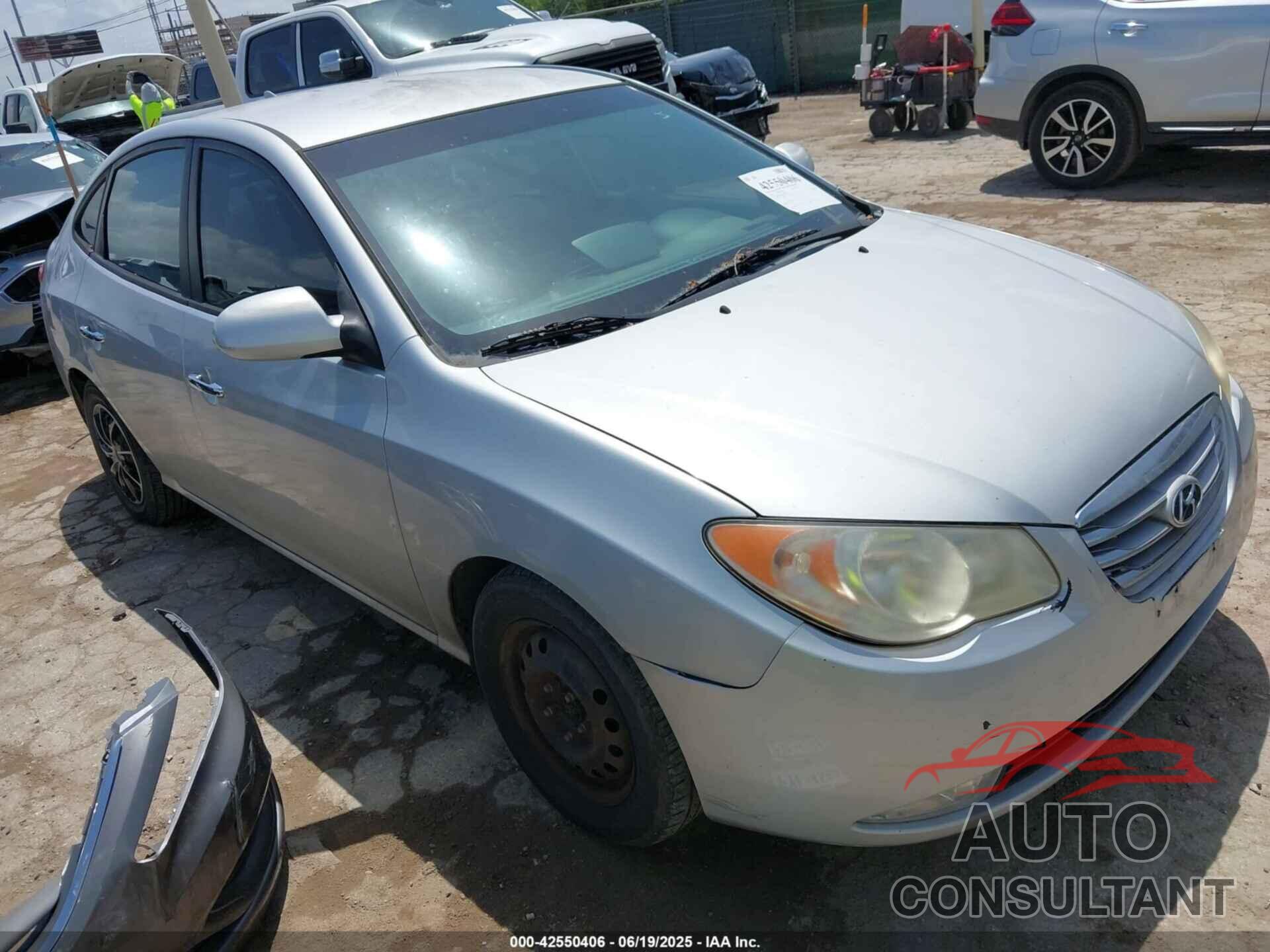 HYUNDAI ELANTRA 2010 - KMHDU4AD5AU079492