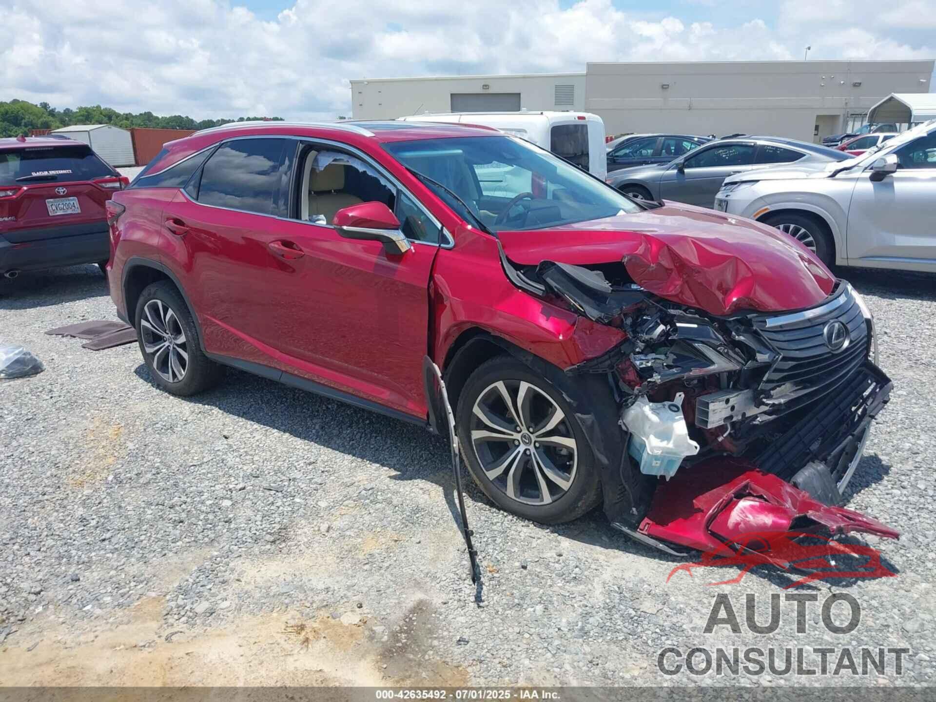 LEXUS RX 350 2018 - 2T2ZZMCA6JC107680
