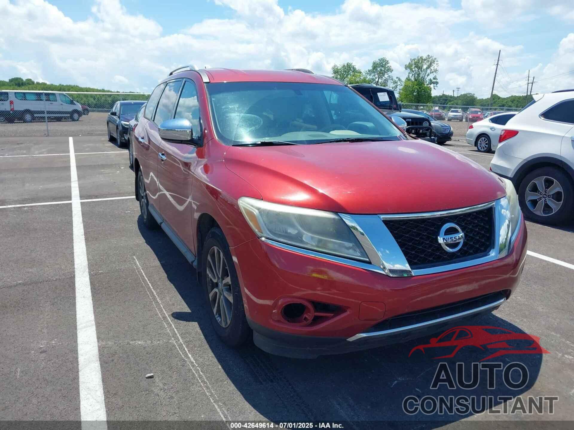 NISSAN PATHFINDER 2015 - 5N1AR2MN5FC659075