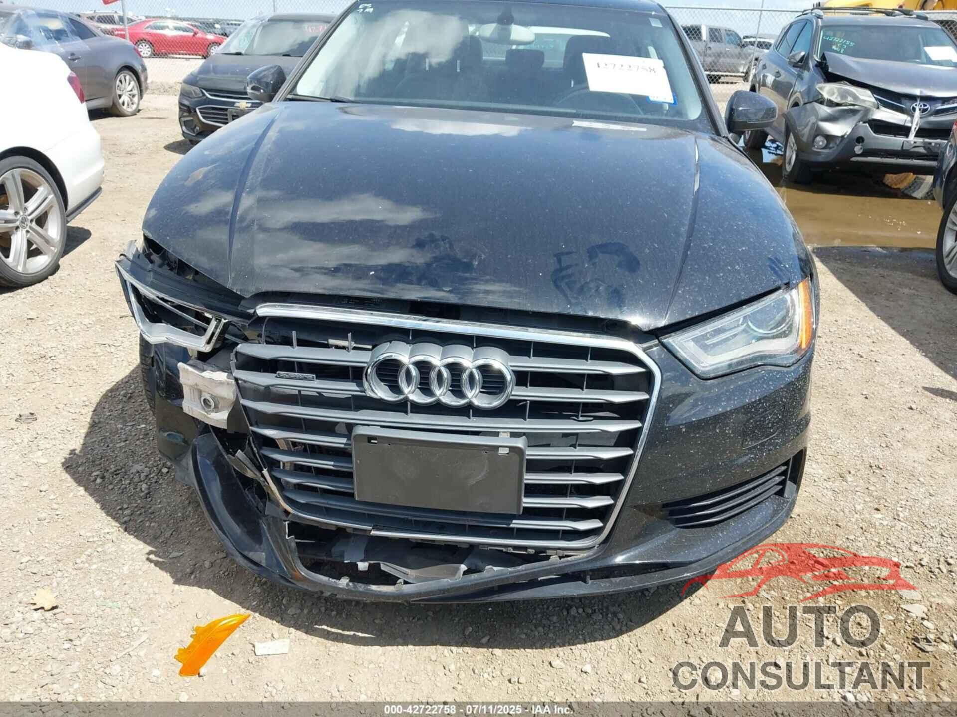 AUDI A3 2015 - WAUBFGFF7F1128215