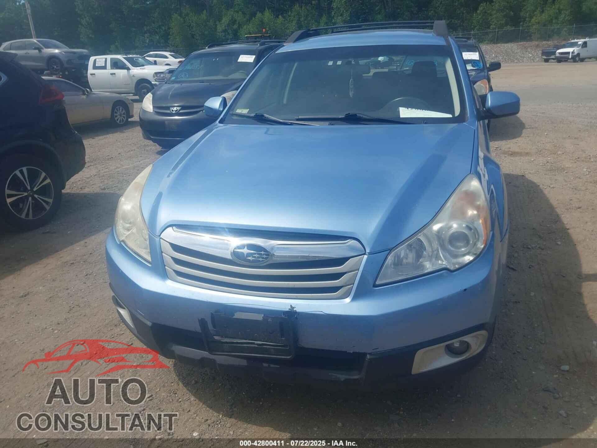 SUBARU OUTBACK 2012 - 4S4BRBCC9C3200714
