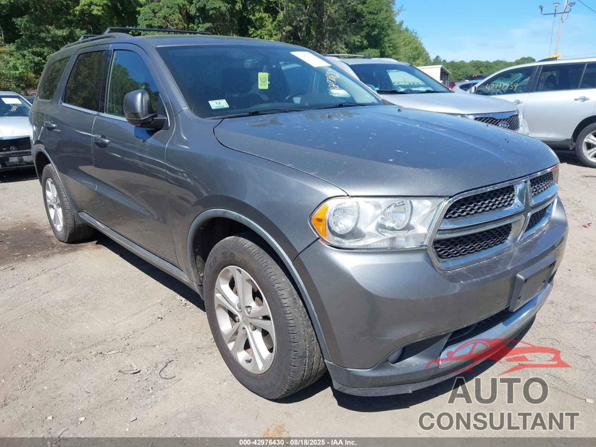 DODGE DURANGO 2012 - 1C4RDJAG0CC112734