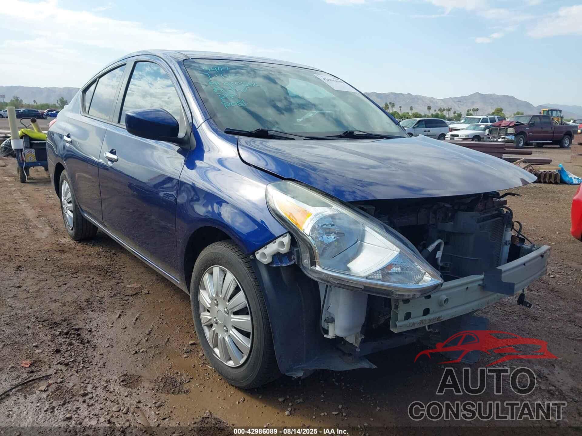 NISSAN VERSA 2019 - 3N1CN7AP8KL812559