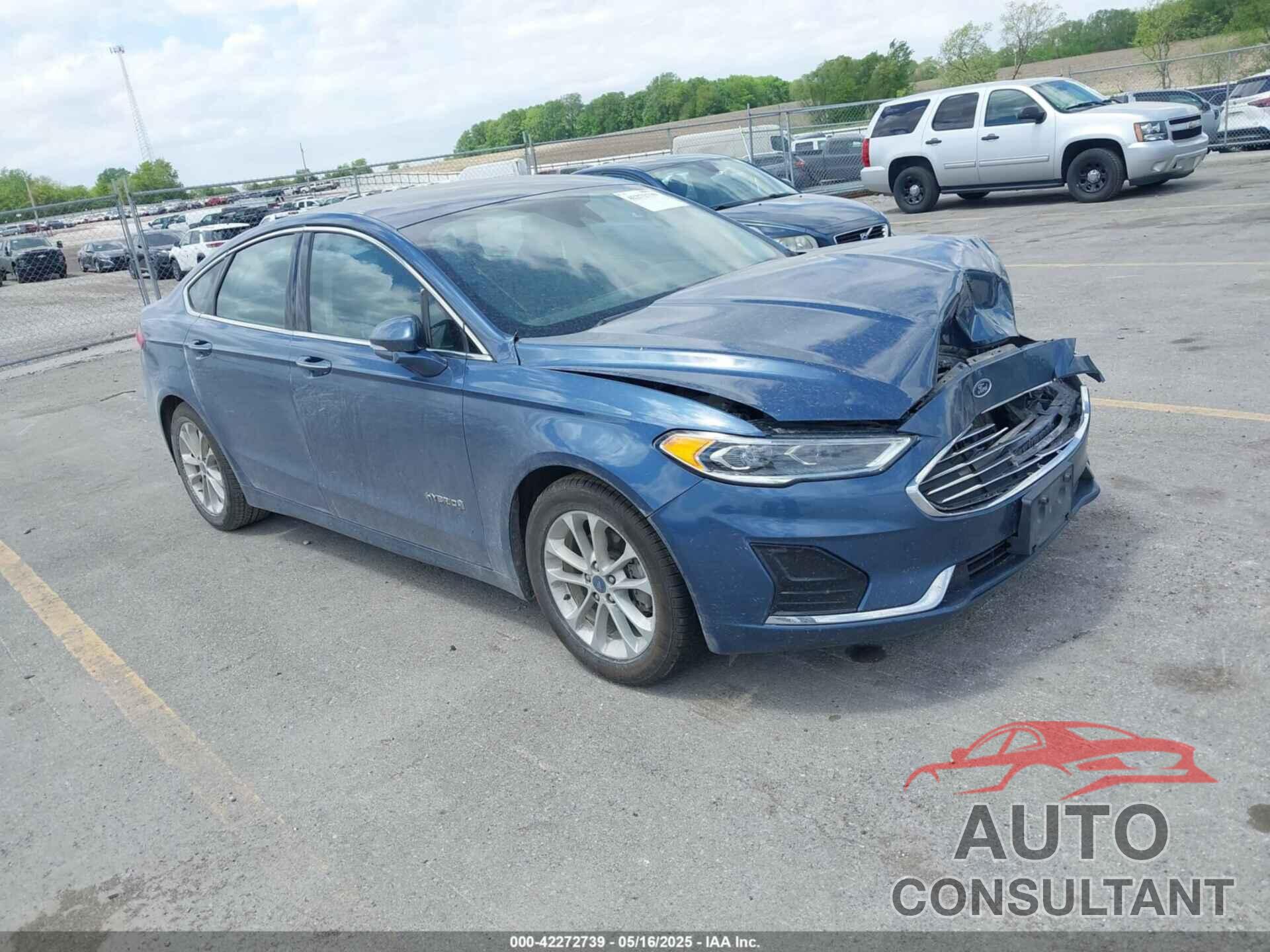 FORD FUSION HYBRID 2019 - 3FA6P0MU2KR140367