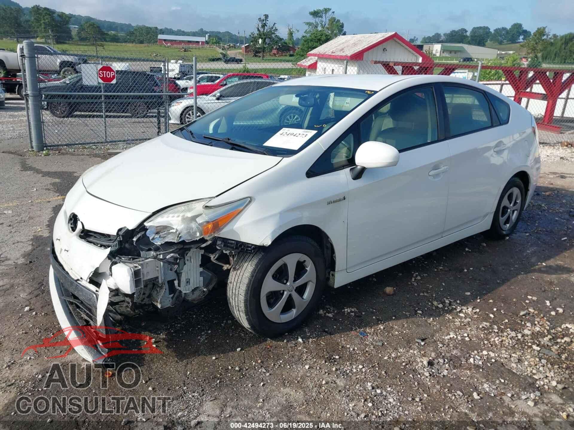 TOYOTA PRIUS 2013 - JTDKN3DU8D5546773