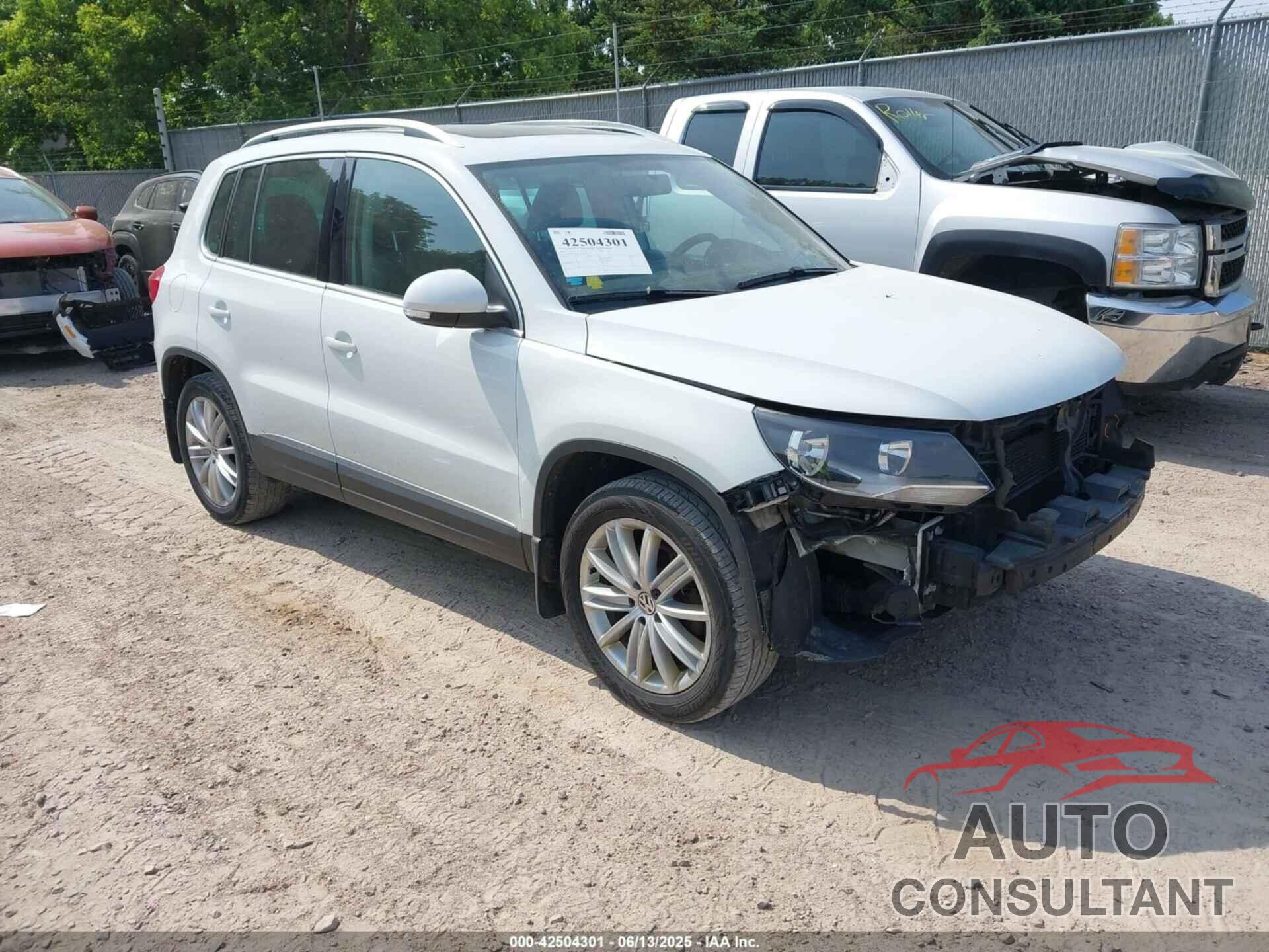VOLKSWAGEN TIGUAN 2014 - WVGBV3AX7EW609206