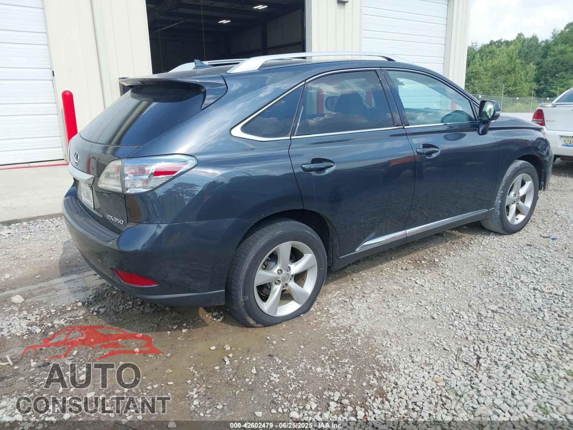 LEXUS RX 350 2011 - 2T2BK1BA2BC114357