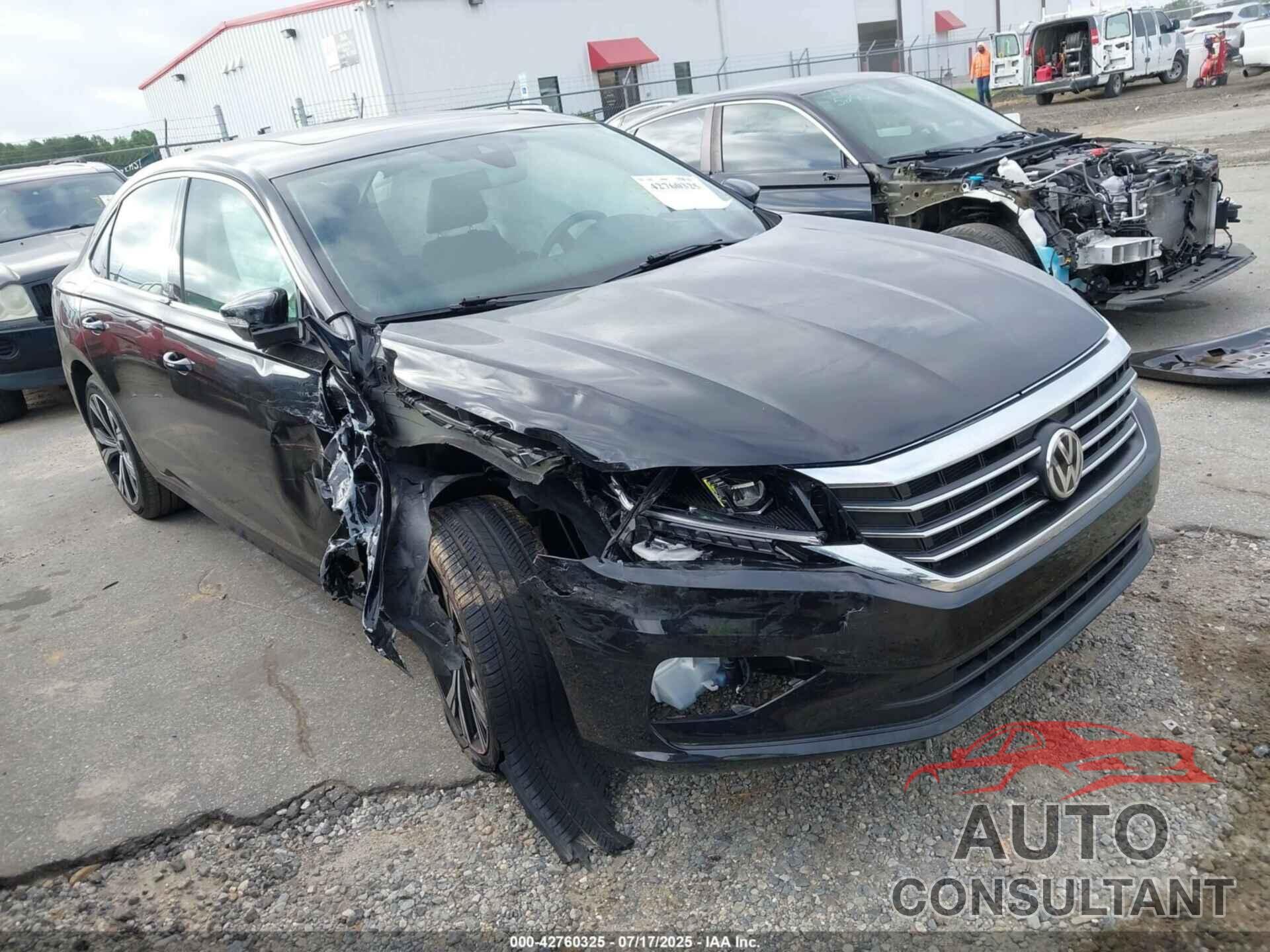 VOLKSWAGEN PASSAT 2022 - 1VWSA7A38NC008308