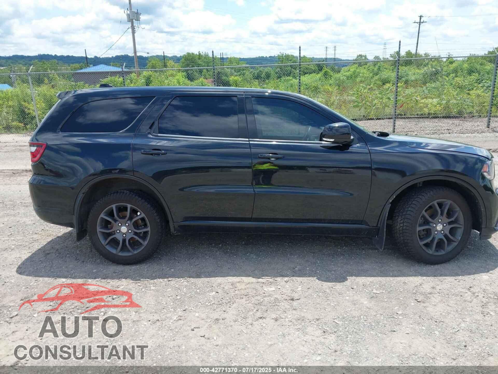 DODGE DURANGO 2017 - 1C4SDJCT6HC626977