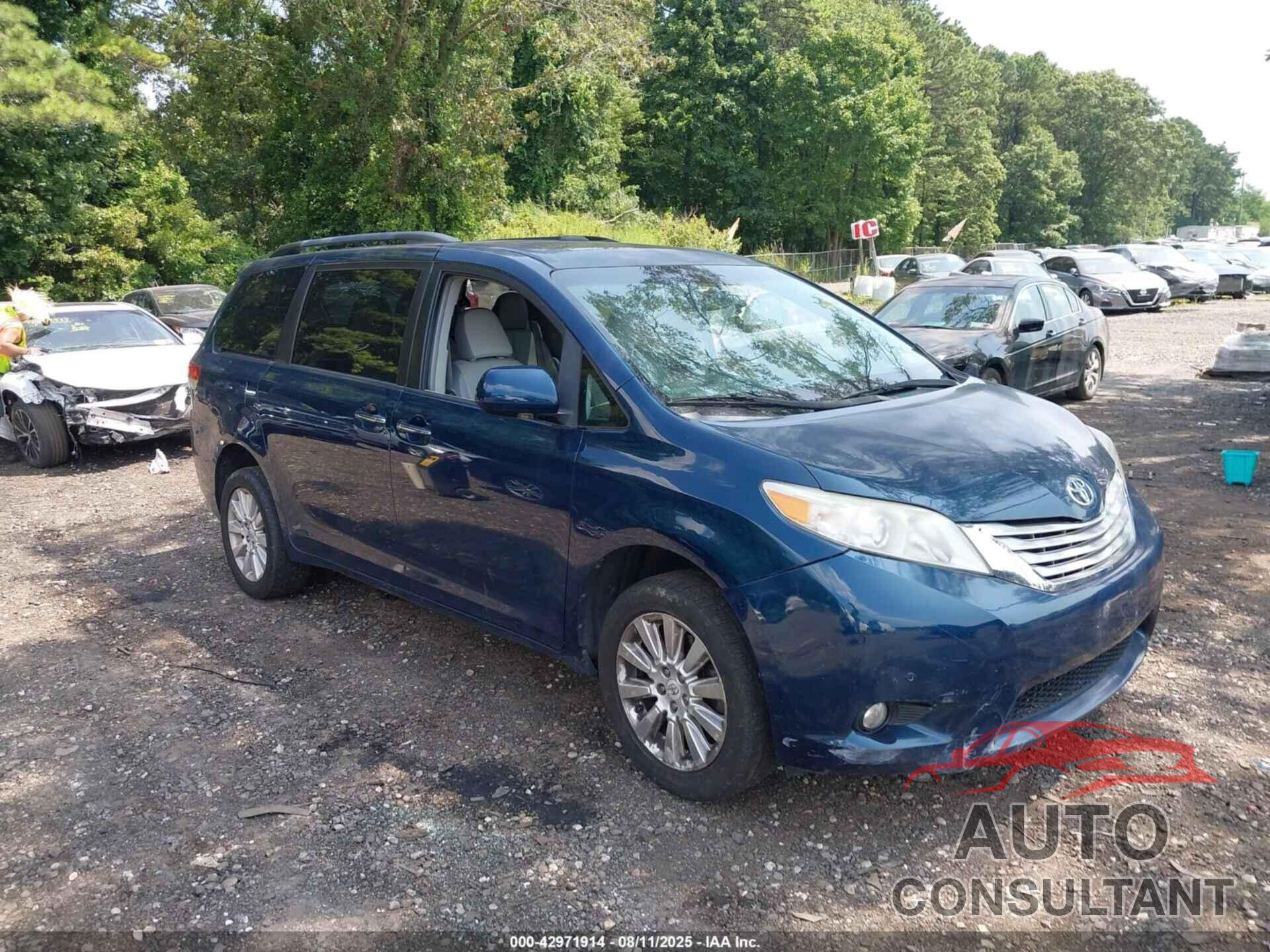 TOYOTA SIENNA 2011 - 5TDDK3DC4BS004232