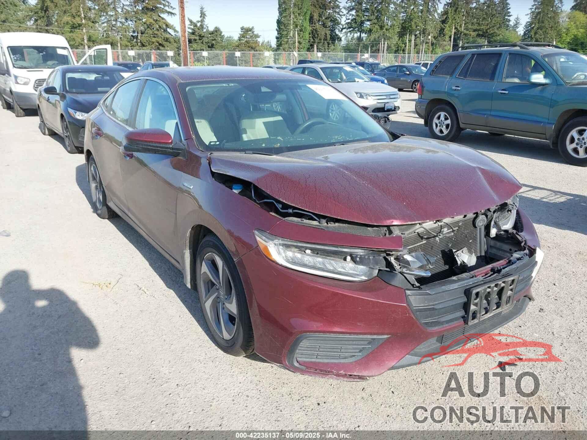 HONDA INSIGHT 2020 - 19XZE4F54LE000632
