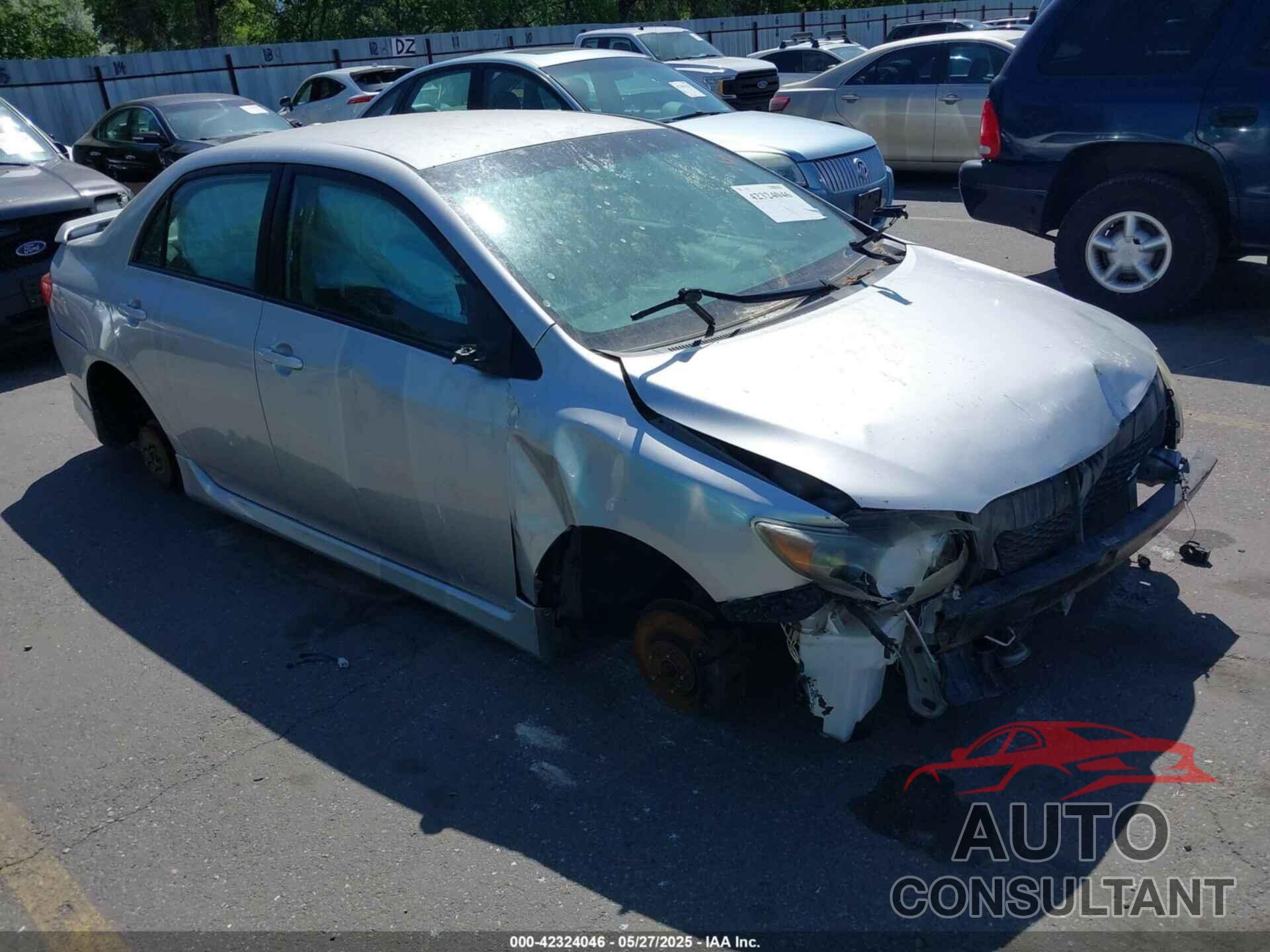 TOYOTA COROLLA 2009 - 1NXBU40E89Z162265