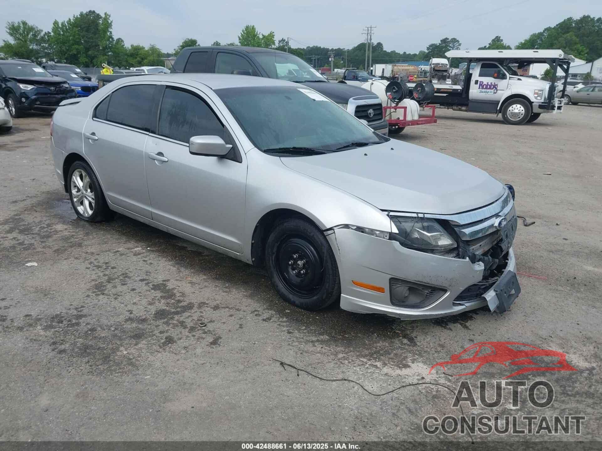 FORD FUSION 2012 - 3FAHP0HA6CR417306