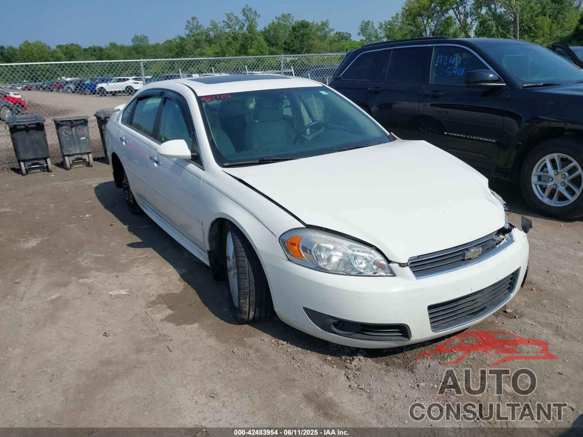CHEVROLET IMPALA 2009 - 2G1WU57M591242071