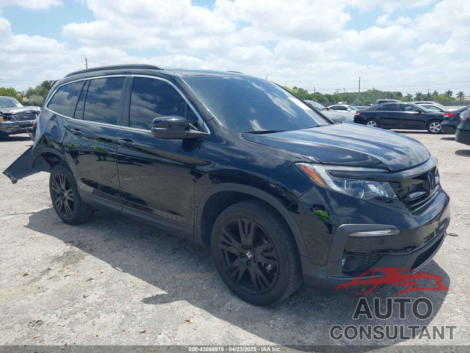 HONDA PILOT 2022 - 5FNYF5H28NB031266