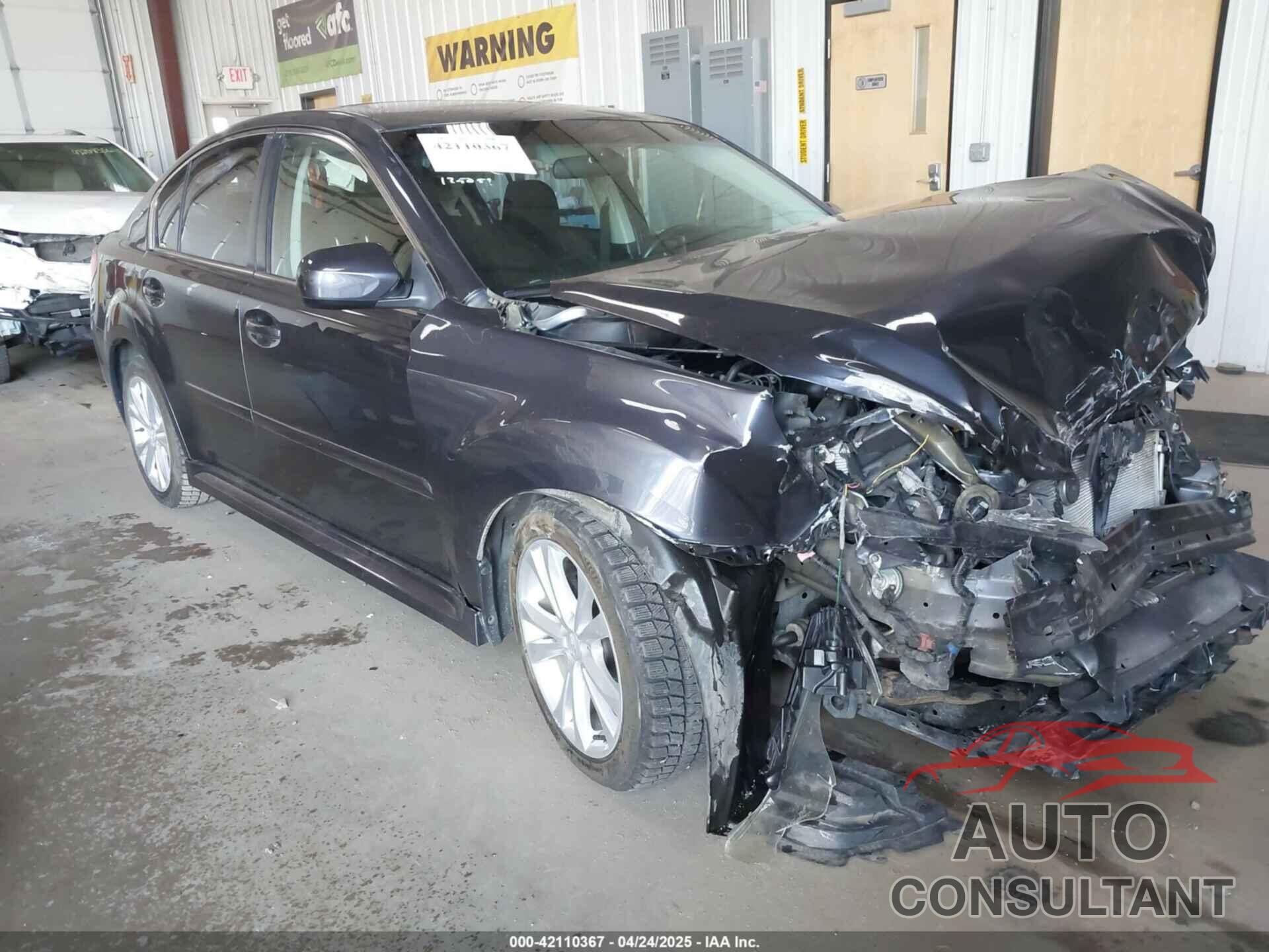 SUBARU LEGACY 2013 - 4S3BMCG65D3020886
