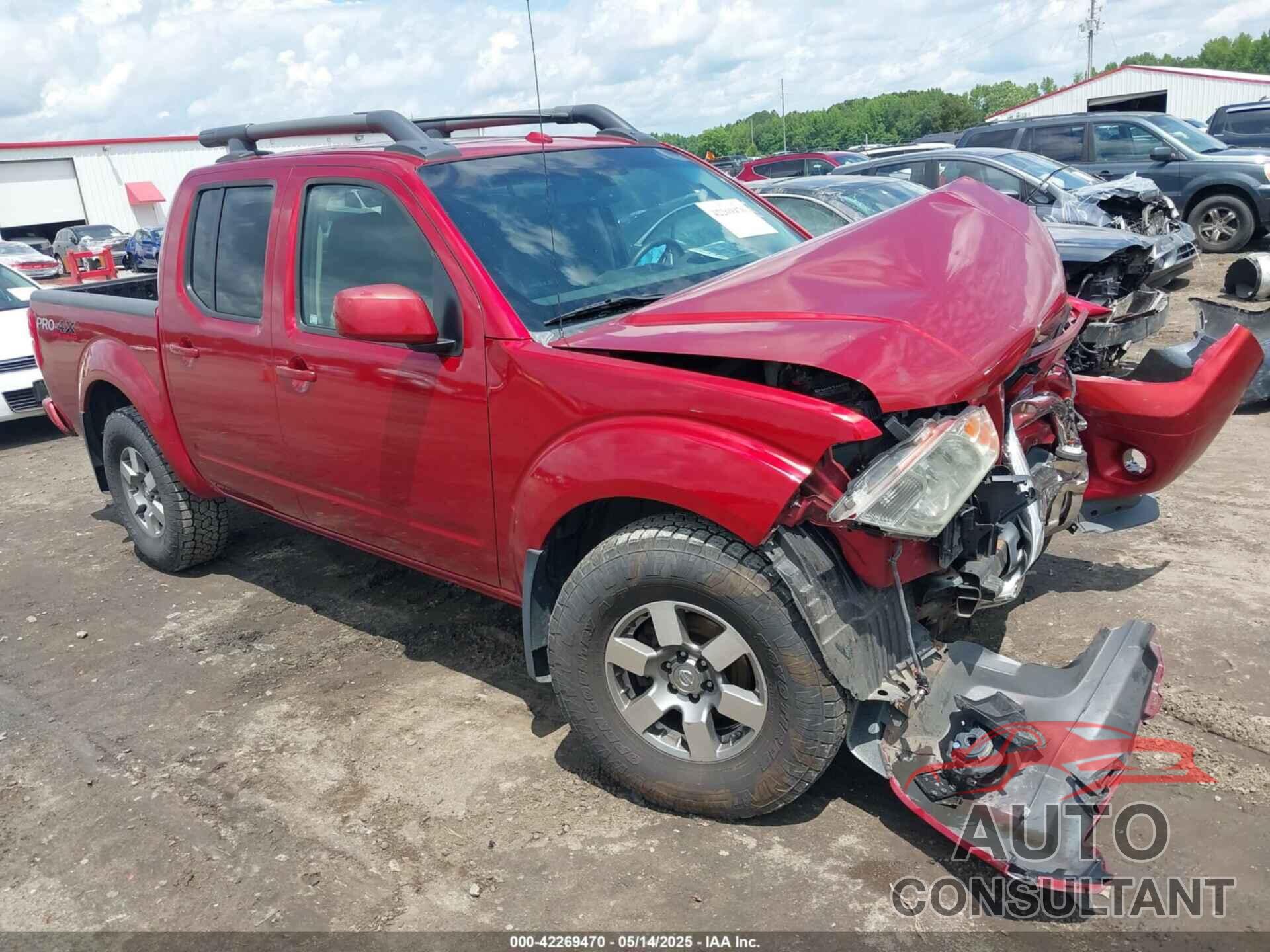 NISSAN FRONTIER 2012 - 1N6AD0EV3CC439870