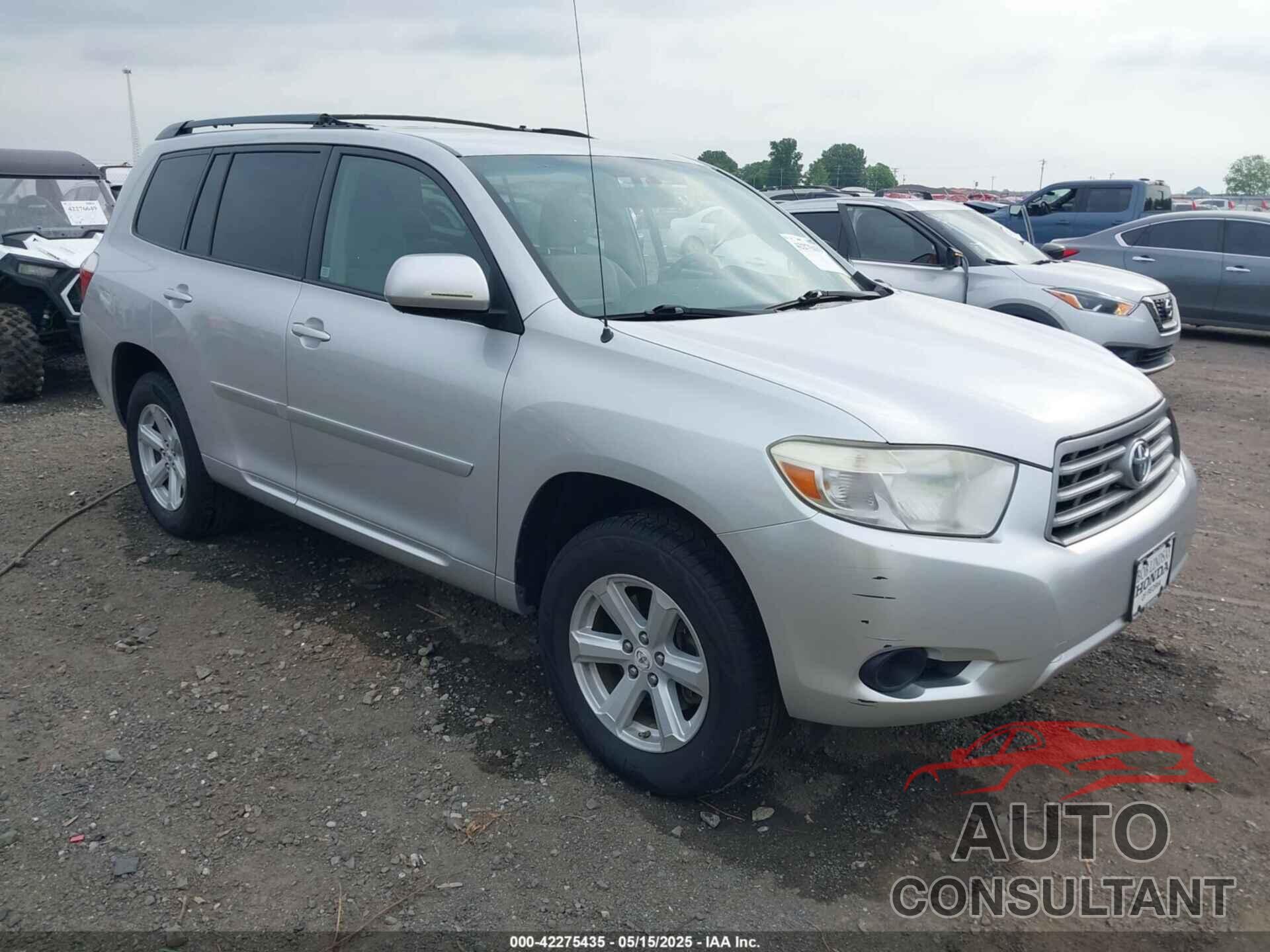 TOYOTA HIGHLANDER 2010 - 5TDBK3EHXAS006535
