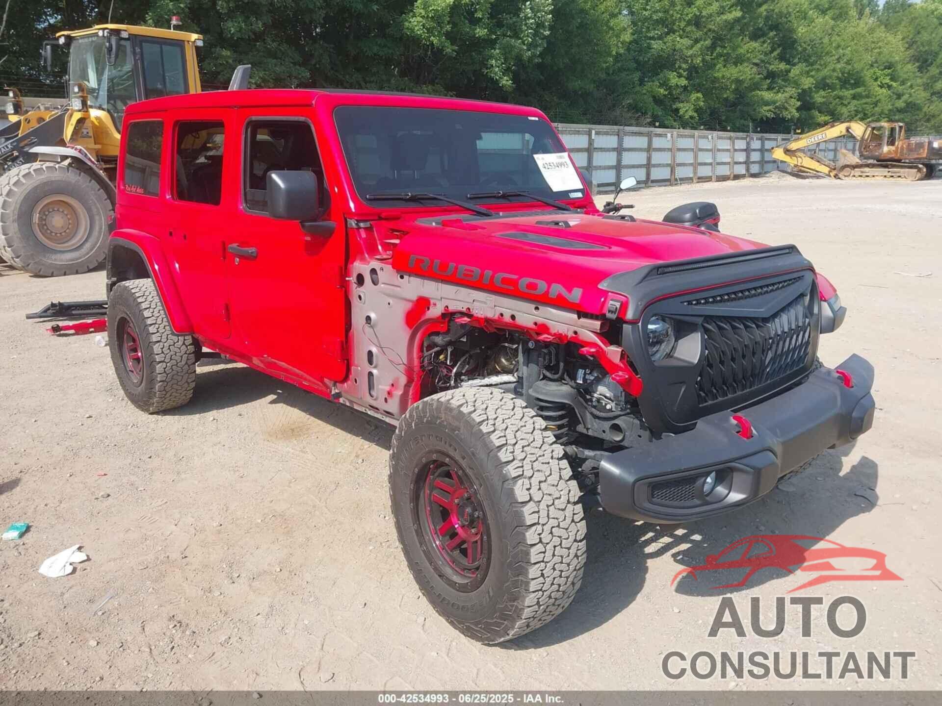 JEEP WRANGLER UNLIMITED 2022 - 1C4HJXFG0NW100620