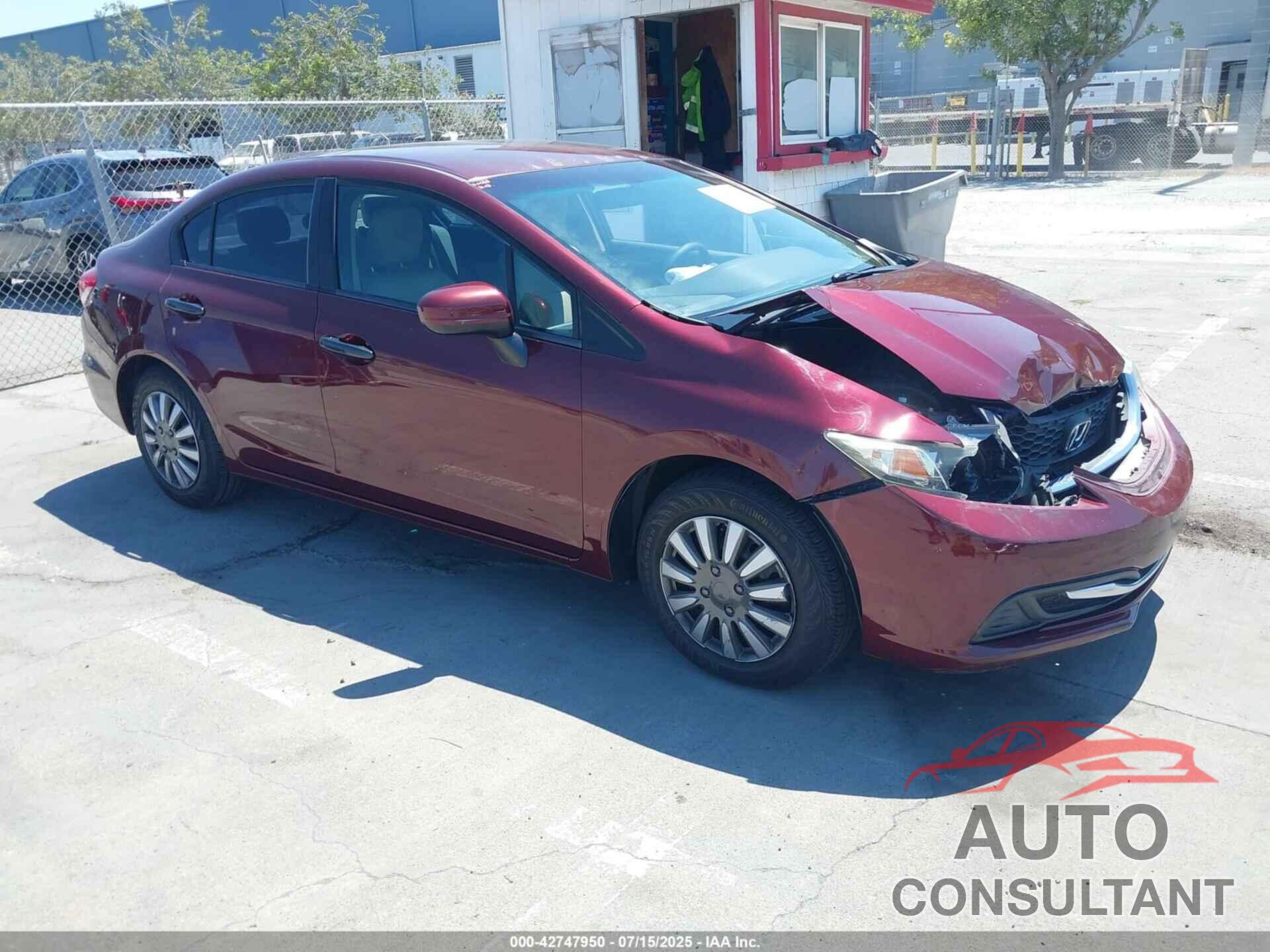 HONDA CIVIC 2015 - 2HGFB2F59FH520240