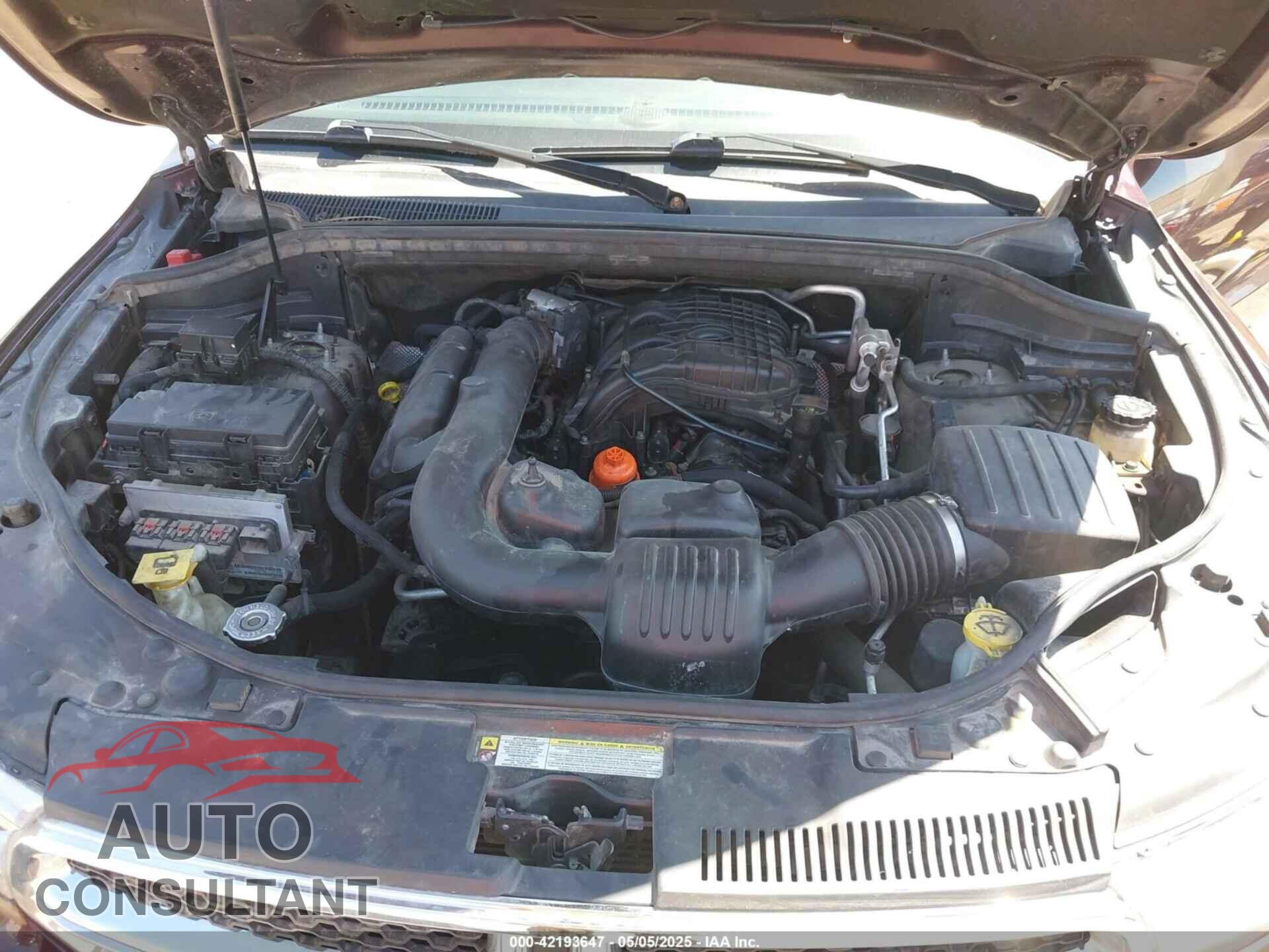 DODGE DURANGO 2012 - 1C4RDJDG0CC337408