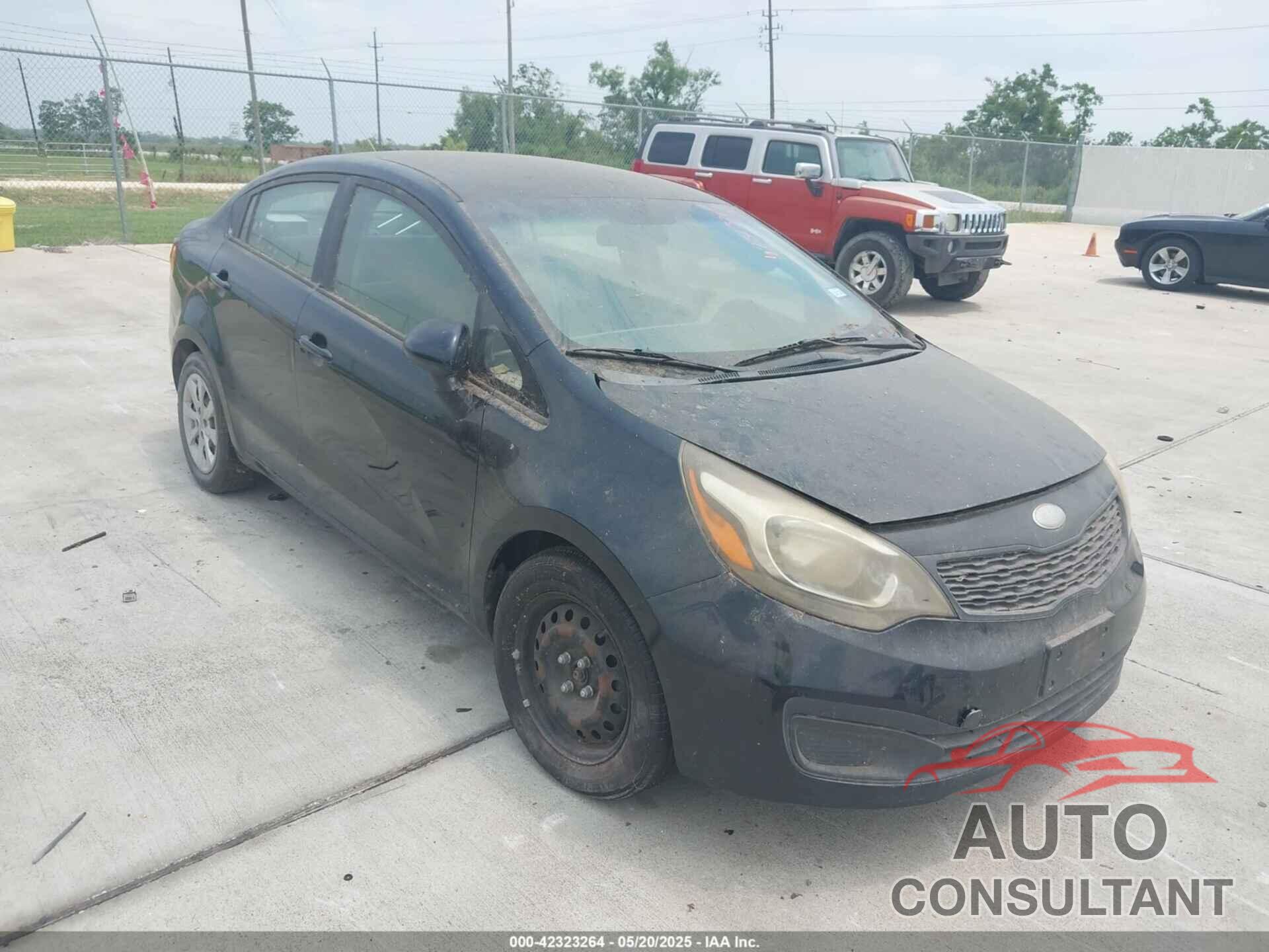 KIA RIO 2013 - KNADM4A31D6303150