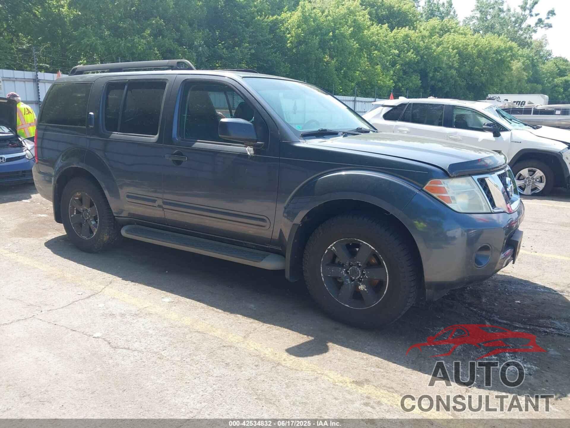 NISSAN PATHFINDER 2010 - 5N1AR1NB1AC607188