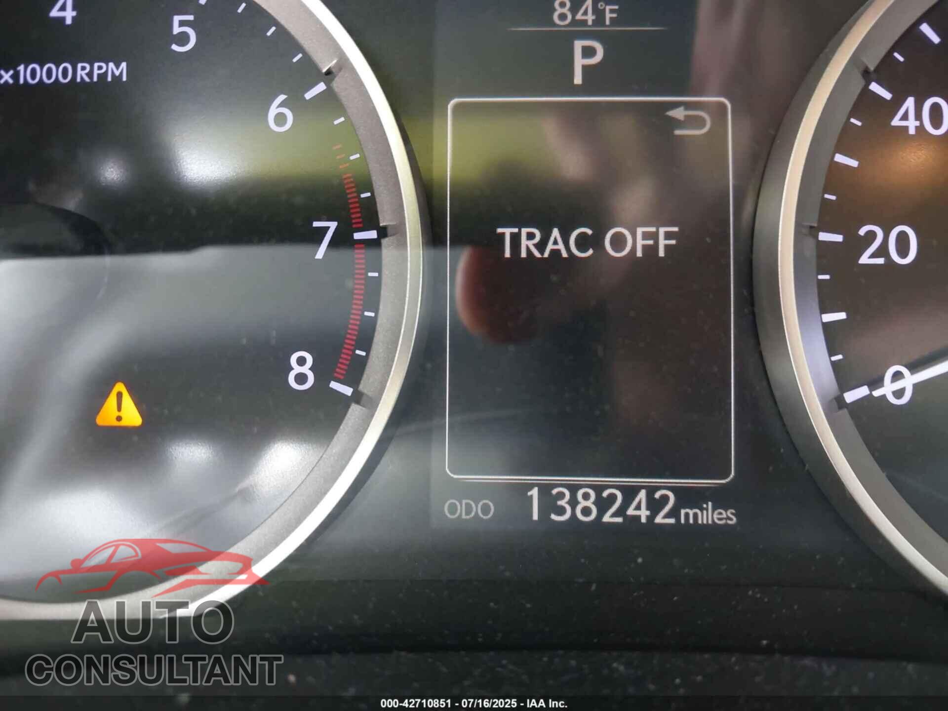 LEXUS IS 350 2014 - JTHBE1D26E5001237