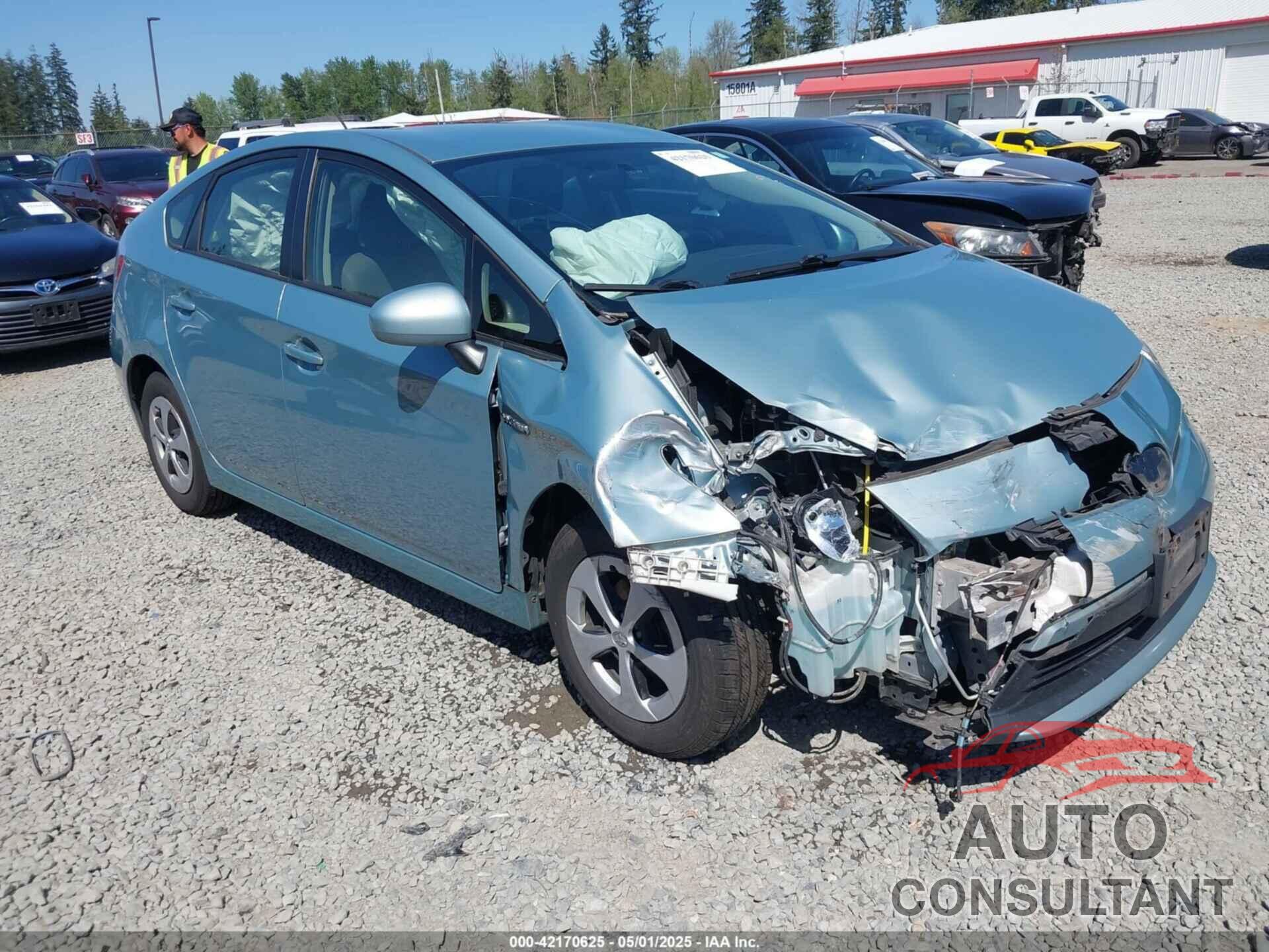 TOYOTA PRIUS 2015 - JTDKN3DU3F1887413