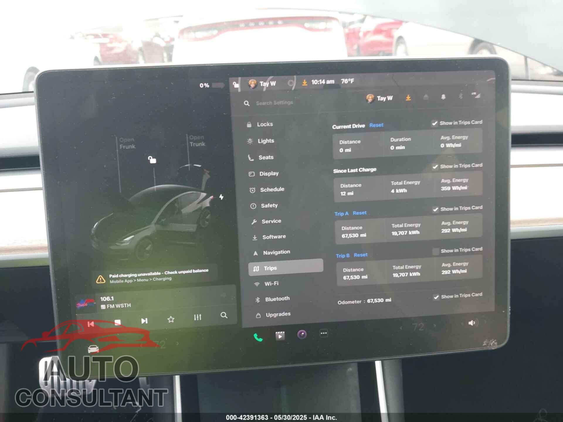 TESLA MODEL 3 2018 - 5YJ3E1EB3JF144367
