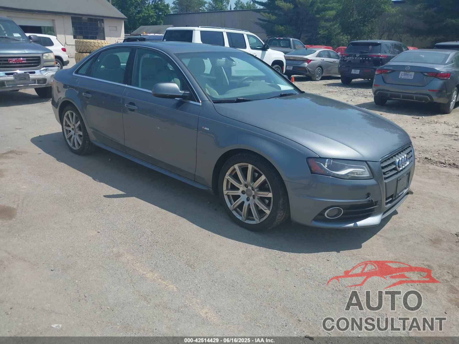 AUDI A4 2012 - WAUFFAFL4CN020434