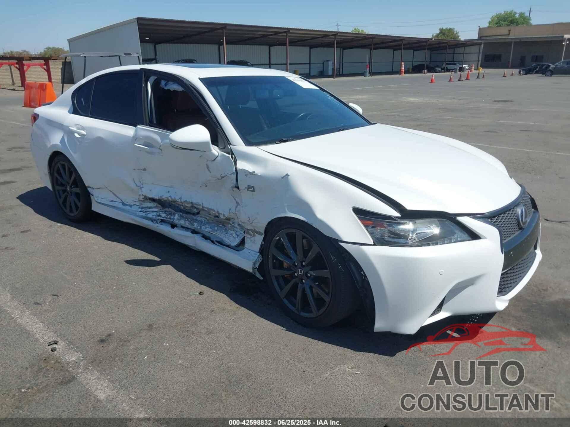 LEXUS GS 350 2013 - JTHBE1BLXD5022666