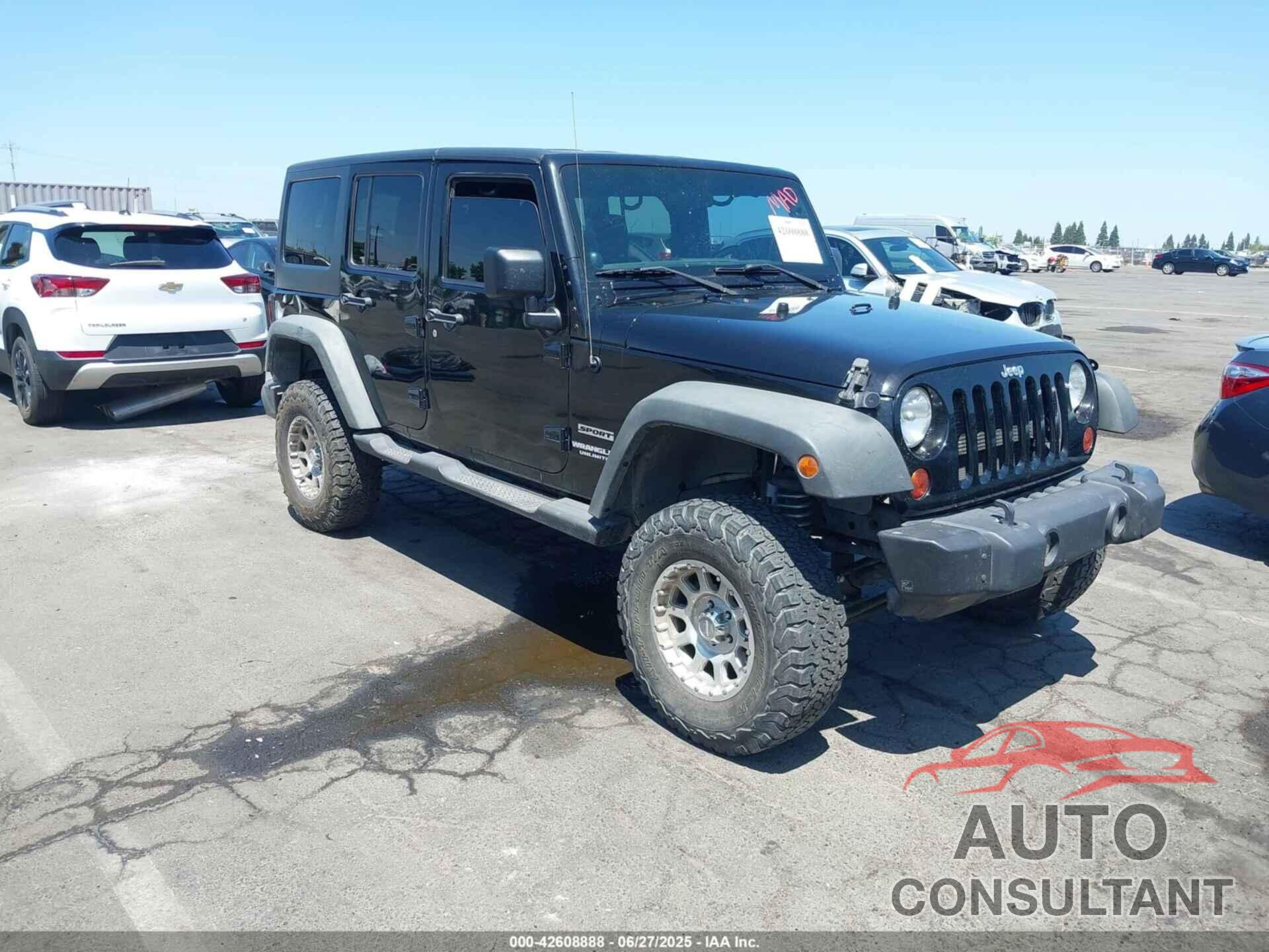 JEEP WRANGLER UNLIMITED 2012 - 1C4BJWDGXCL111805