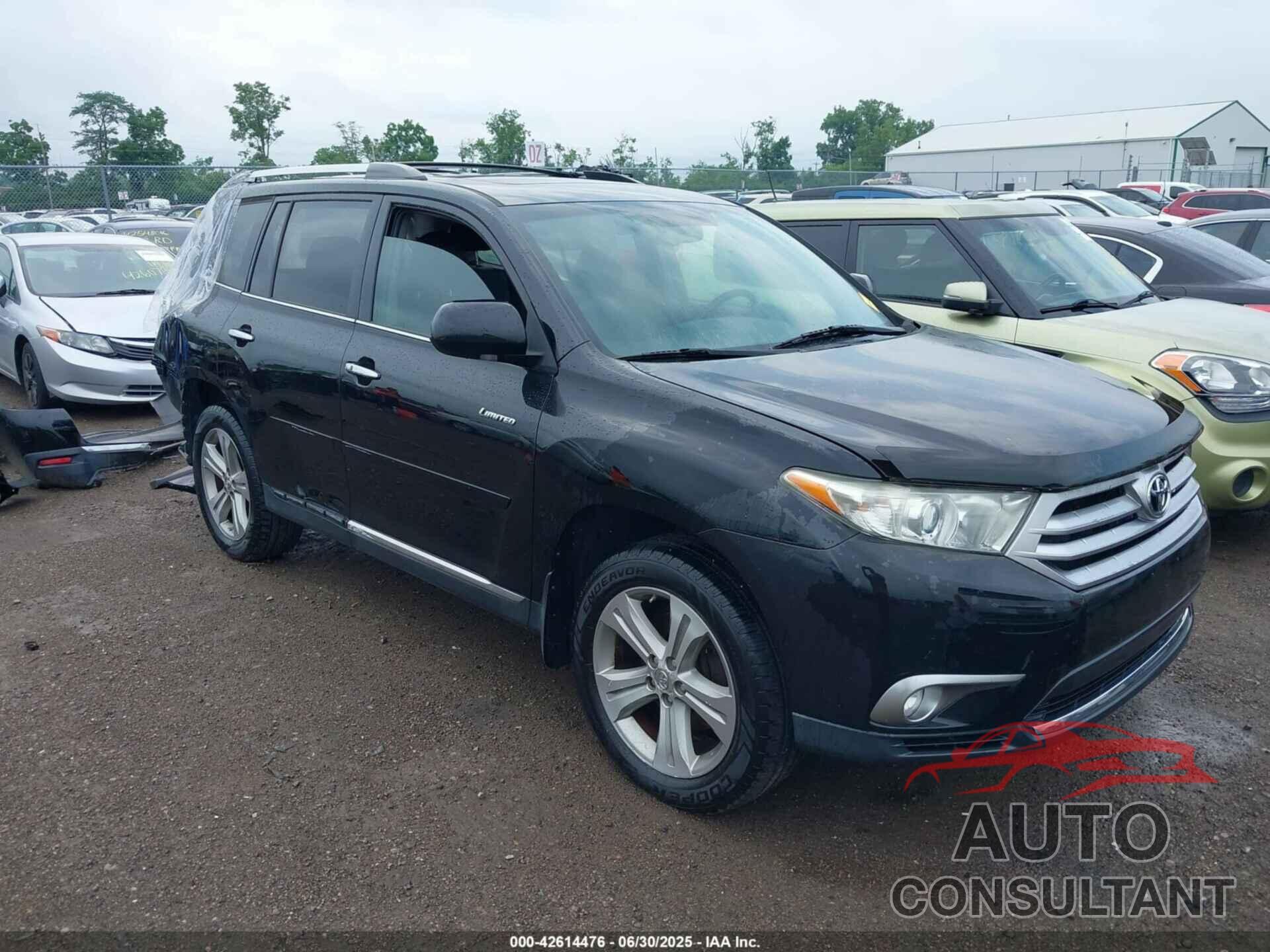 TOYOTA HIGHLANDER 2013 - 5TDDK3EH8DS194422
