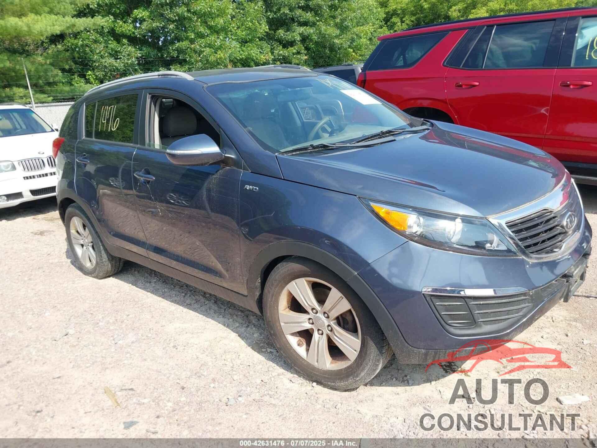 KIA SPORTAGE 2011 - KNDPBCA27B7084855