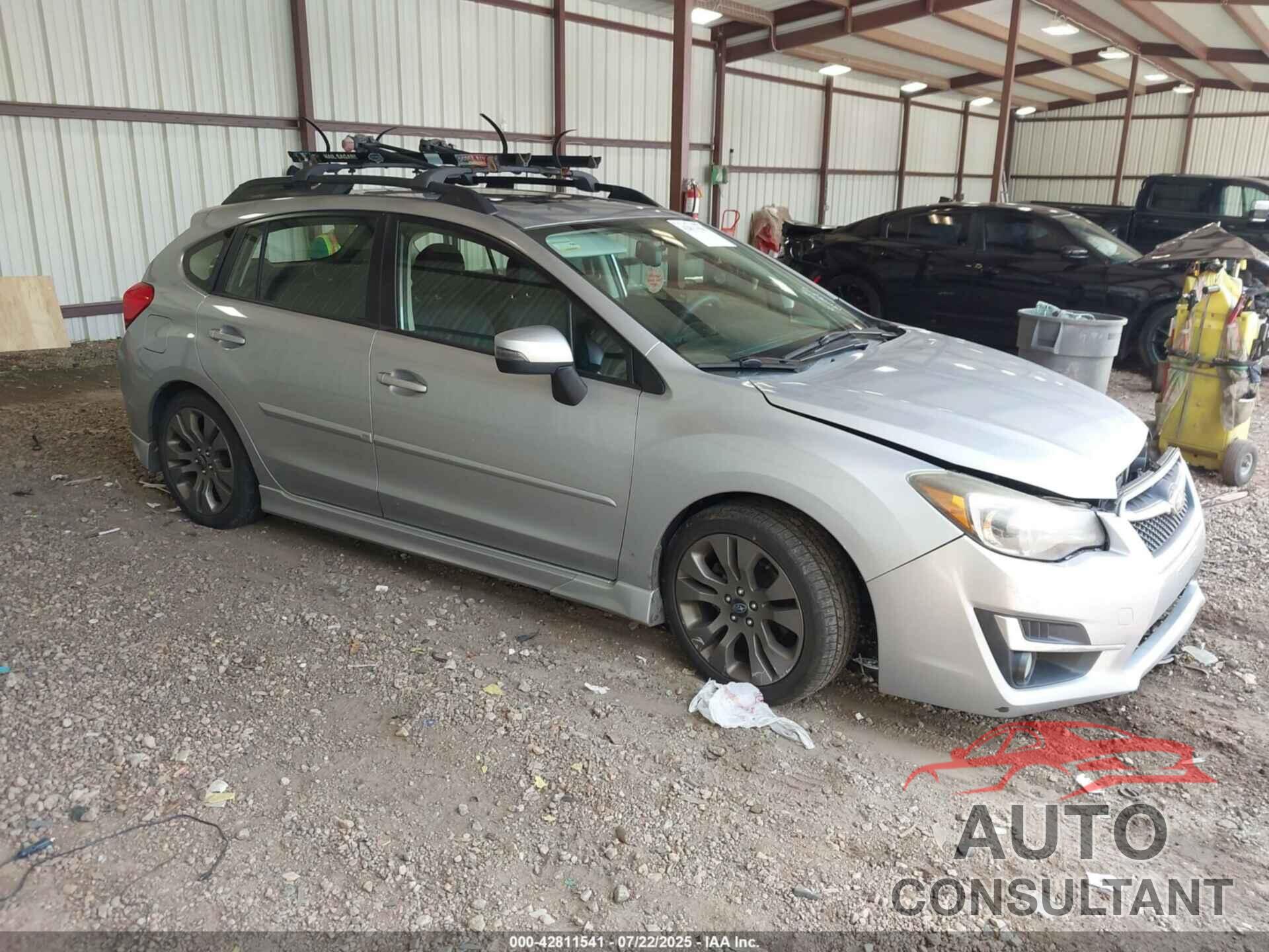 SUBARU IMPREZA 2015 - JF1GPAU60FH232810