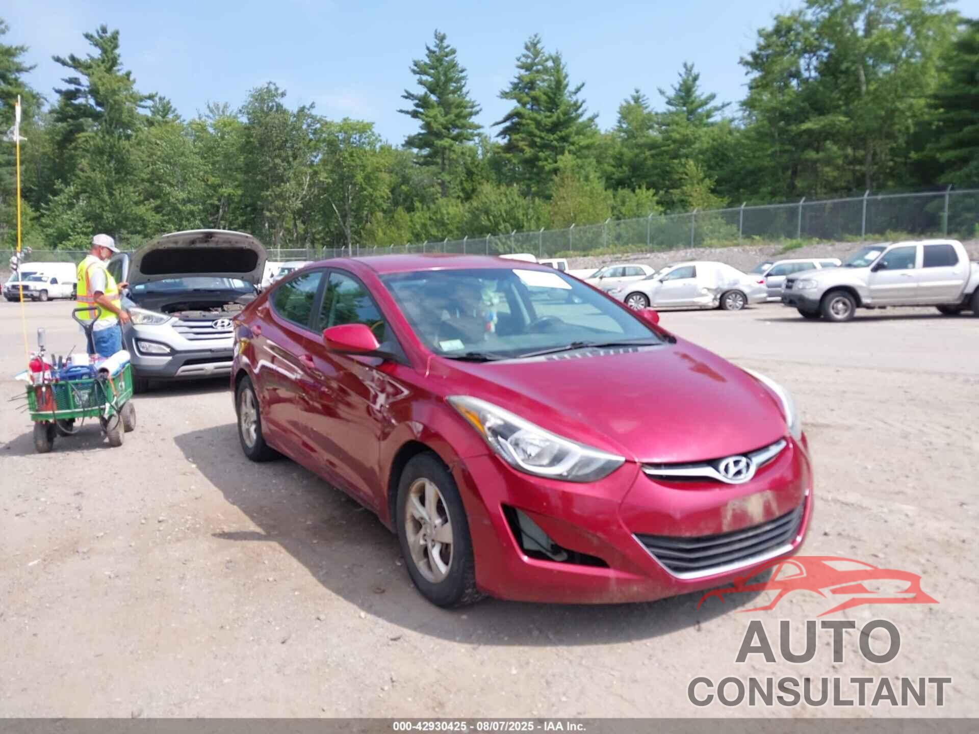 HYUNDAI ELANTRA 2015 - 5NPDH4AE7FH606158