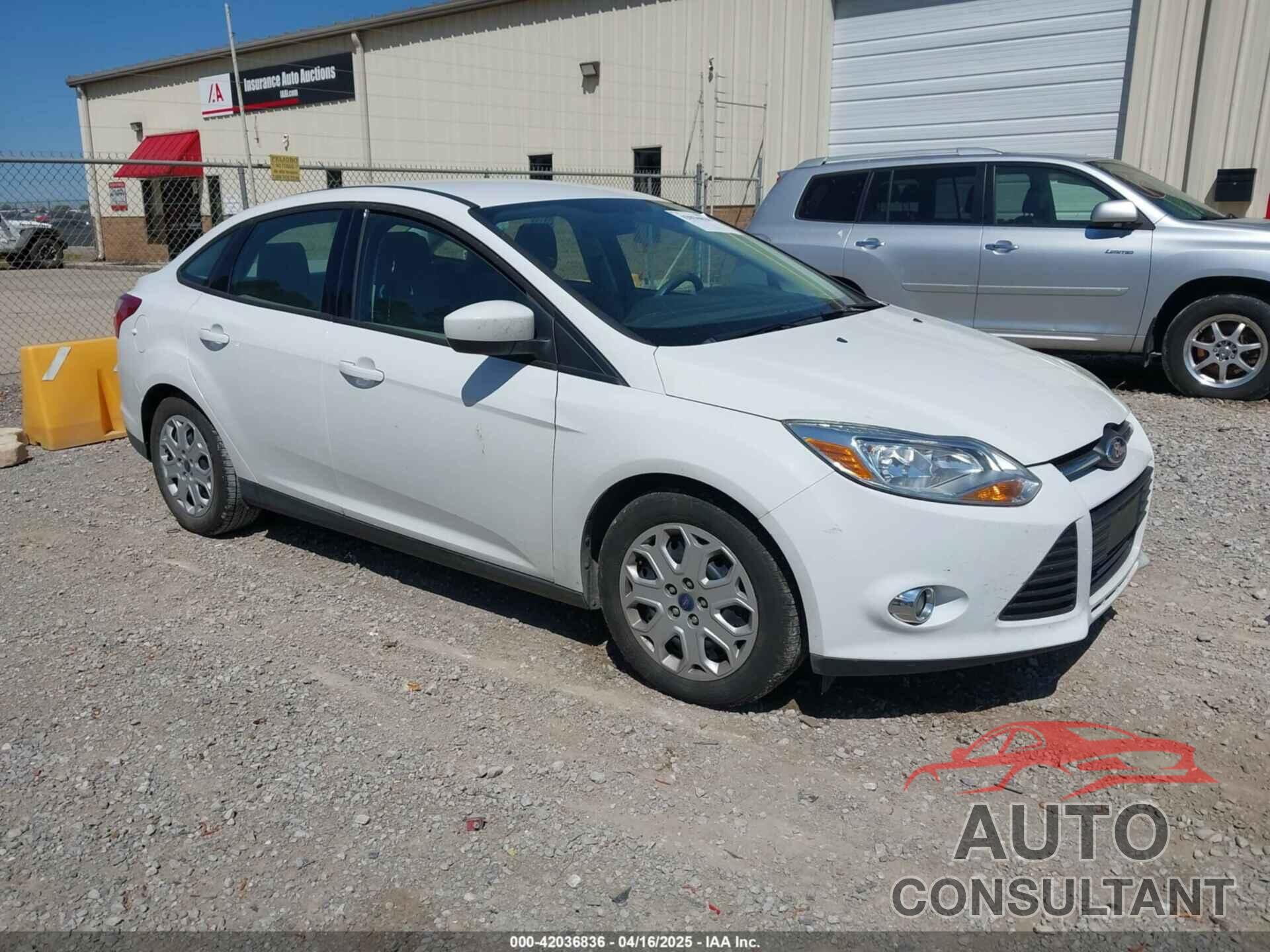 FORD FOCUS 2012 - 1FAHP3F22CL381061