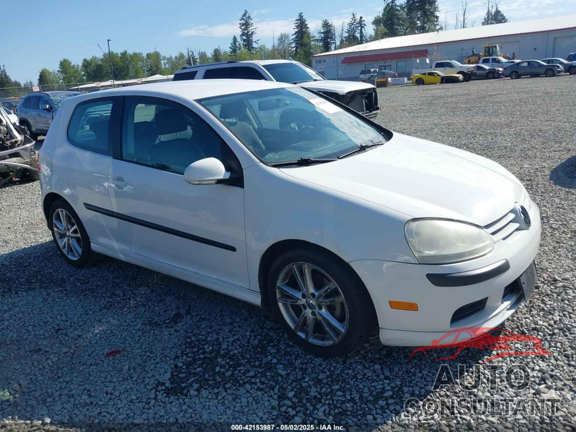 VOLKSWAGEN RABBIT 2009 - WVWAA71K59W130974