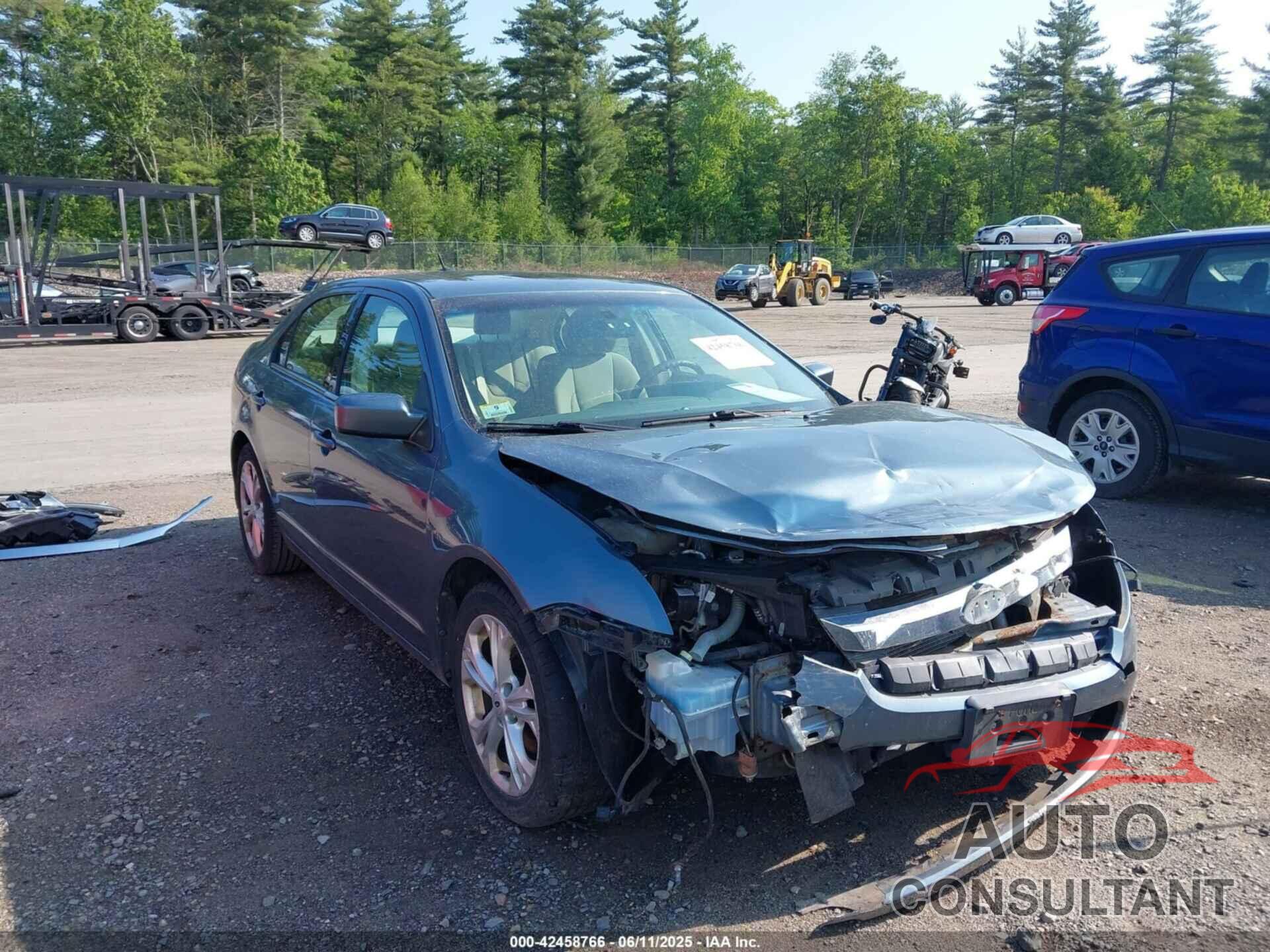 FORD FUSION 2012 - 3FAHP0HA5CR378689
