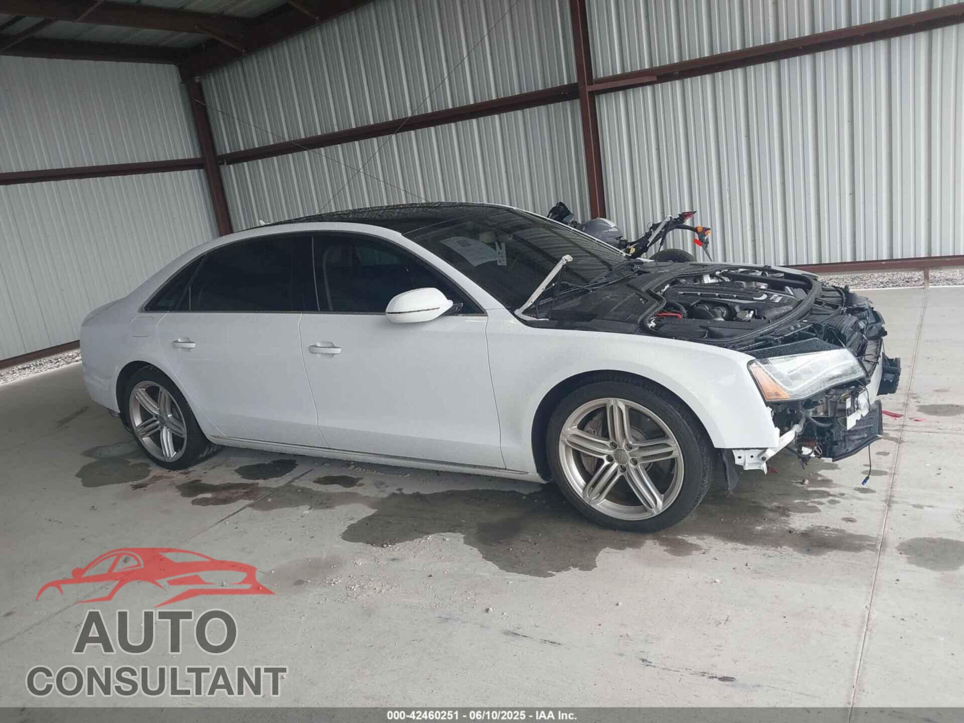 AUDI A8 L 2013 - WAUR2AFD1DN021687