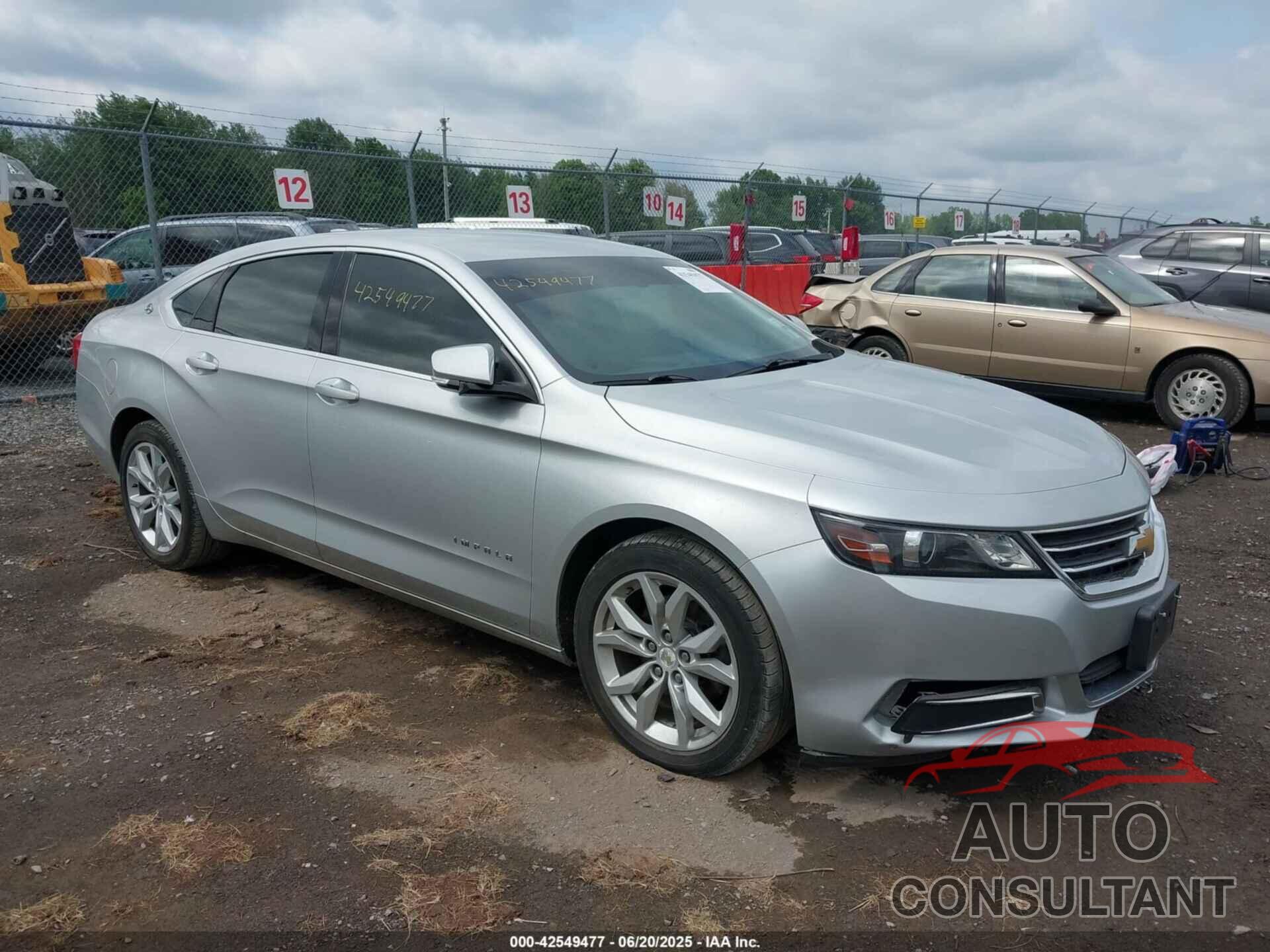 CHEVROLET IMPALA 2016 - 2G1105SA6G9165728