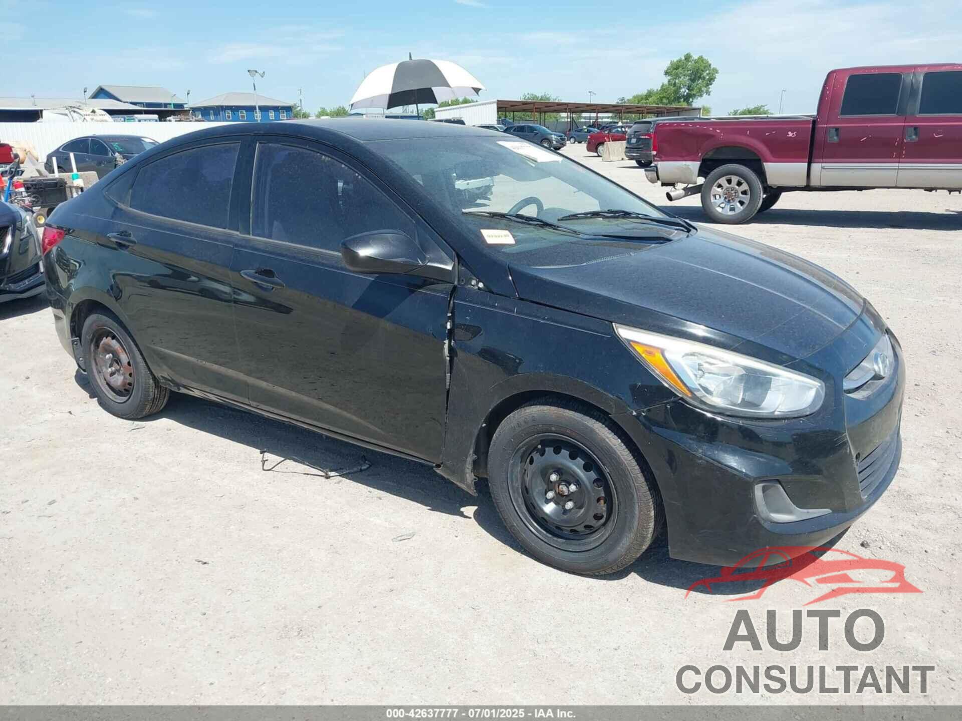HYUNDAI ACCENT 2016 - KMHCT4AEXGU102782