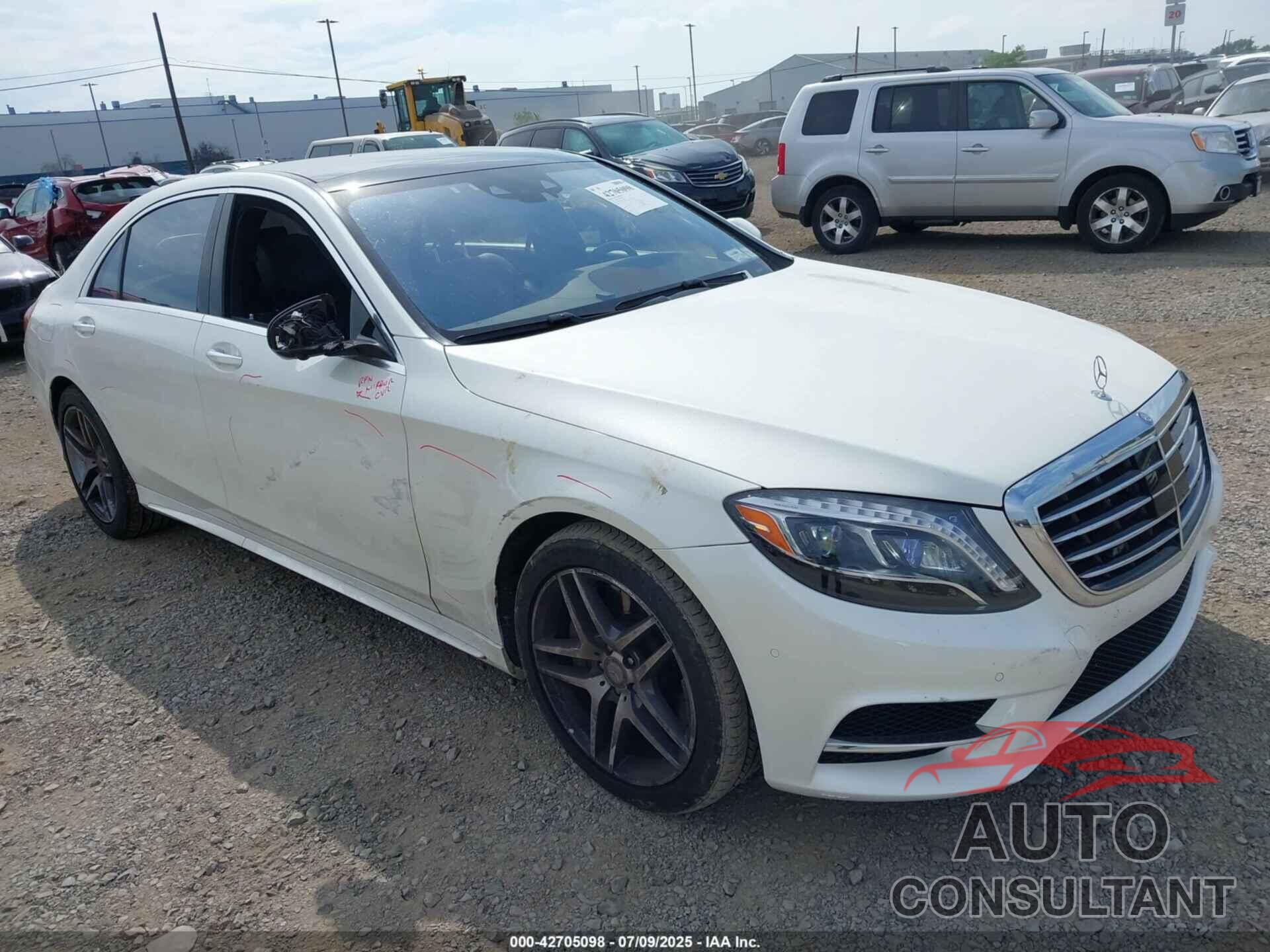 MERCEDES-BENZ S 550 2016 - WDDUG8FB6GA217017