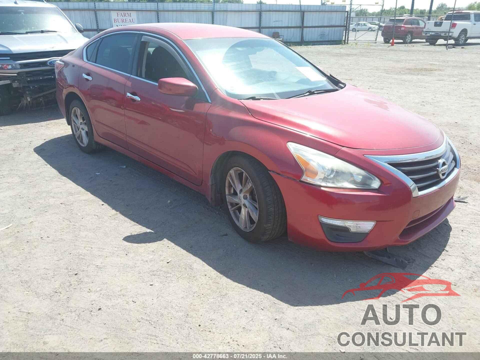 NISSAN ALTIMA 2014 - 1N4AL3APXEC153182